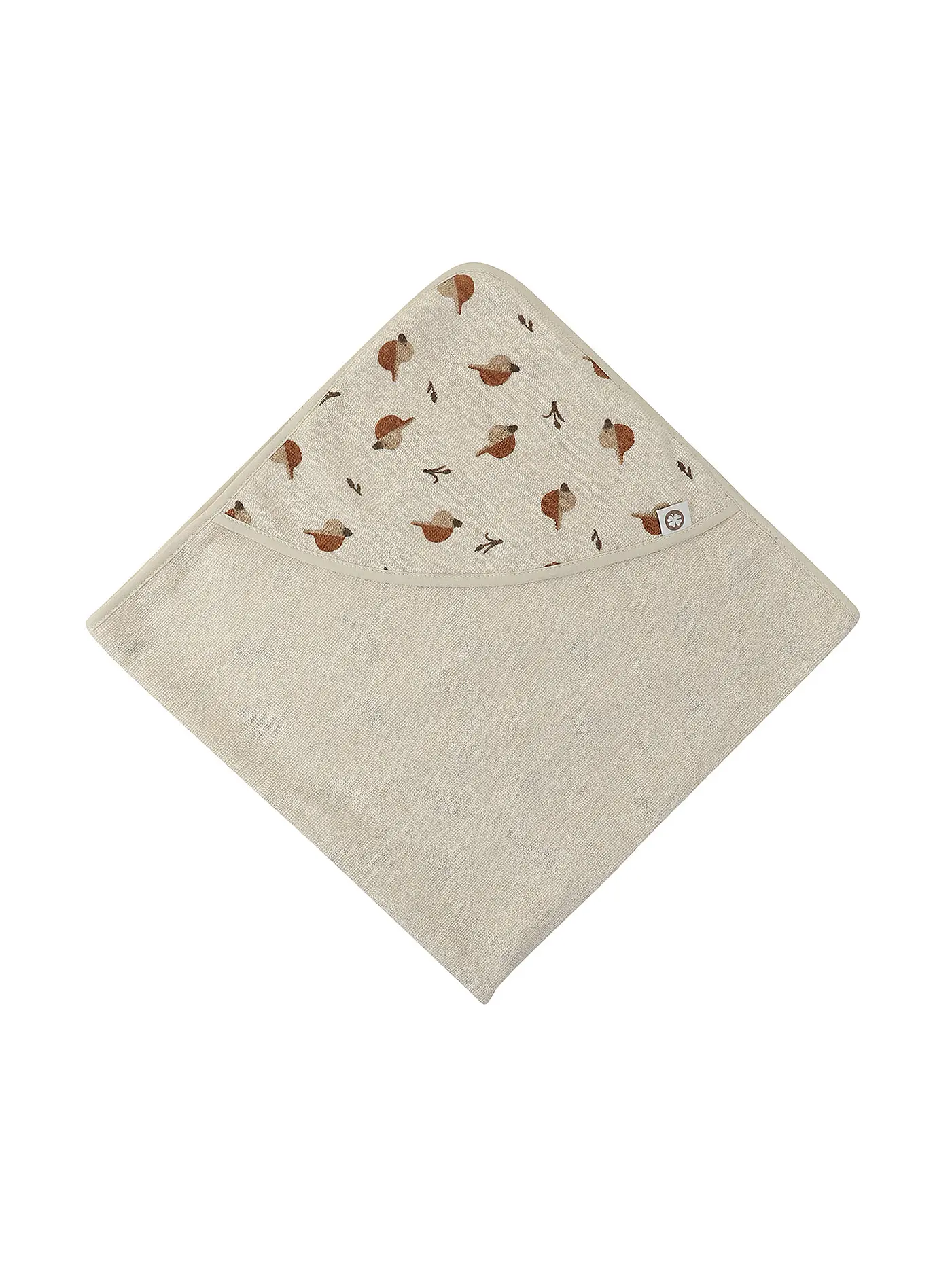 NOPPIES | Kapuzen - Badetuch PRINTED DUCK | beige