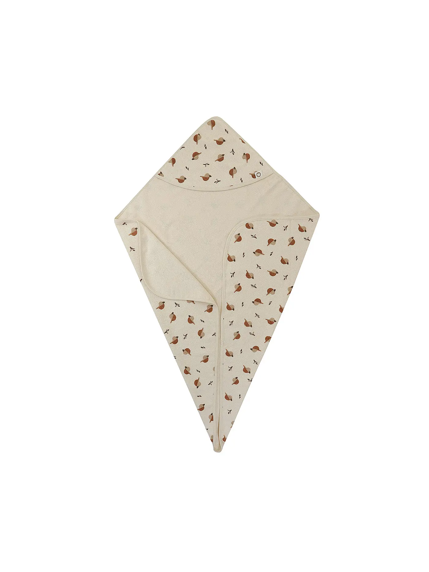 NOPPIES | Kapuzen - Badetuch PRINTED DUCK | beige