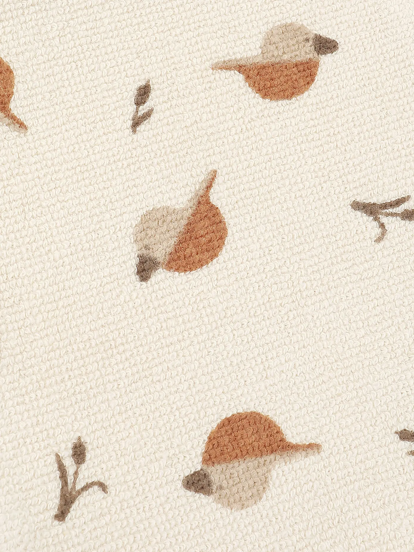 NOPPIES | Waschlappen PRINTED DUCK 2er Pkg  | beige