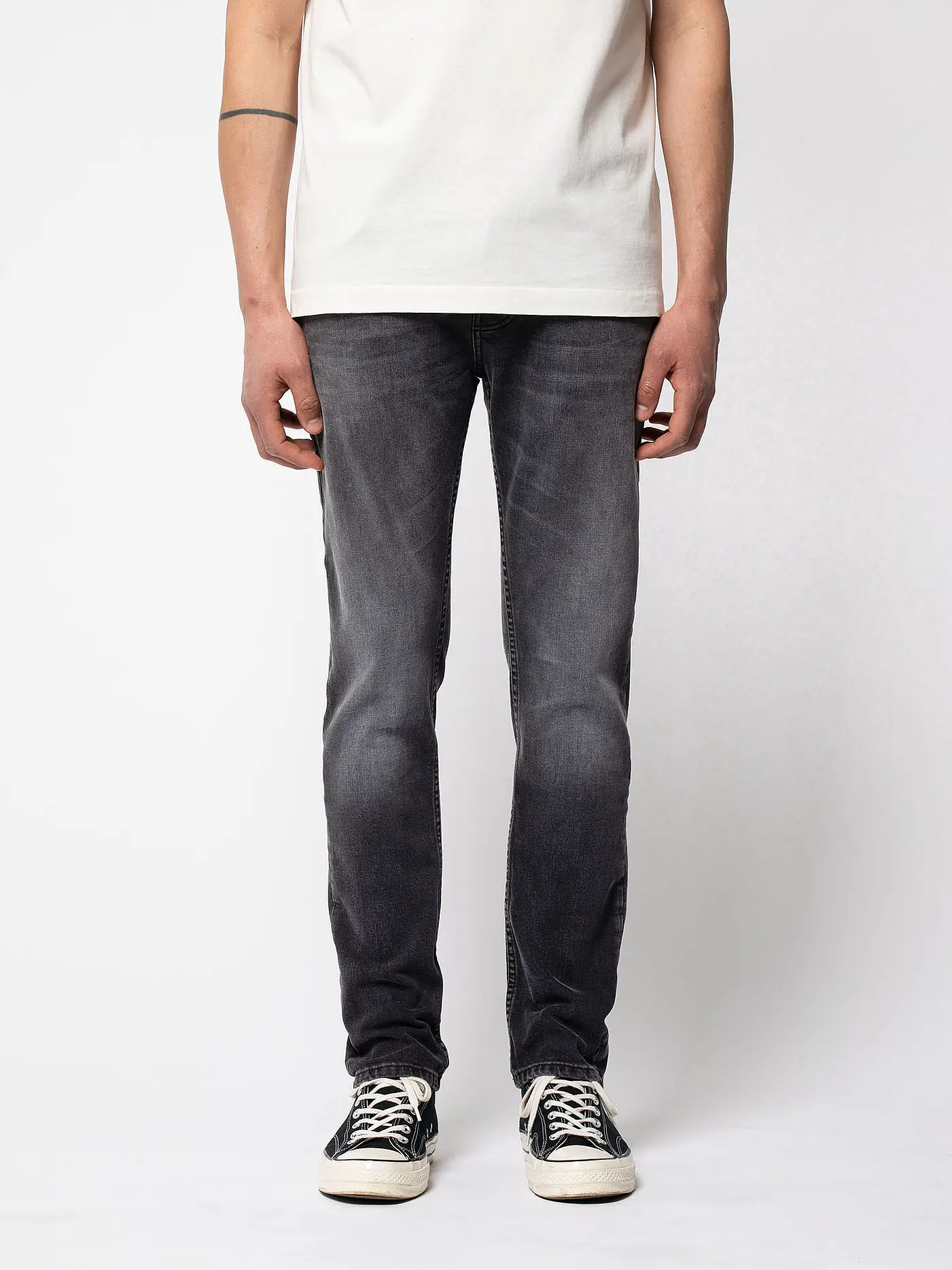 NUDIE JEANS | Jeans Grim Tim | grau