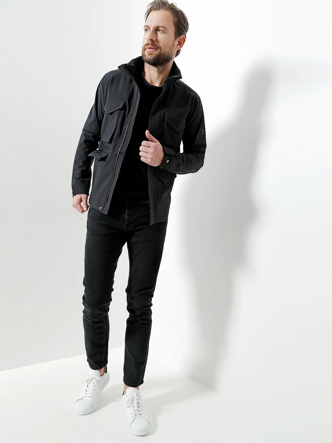 NUDIE JEANS | Jeans Slim Fit Lean Dean | schwarz