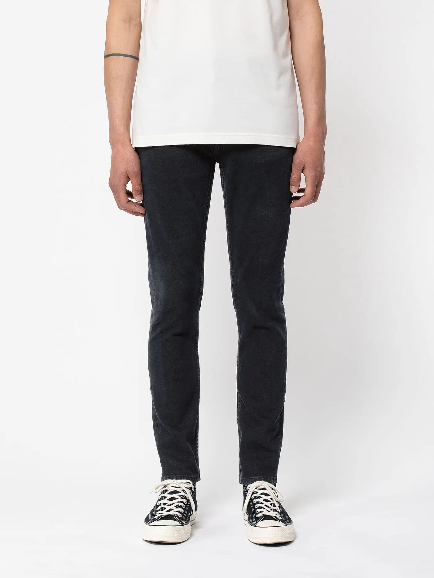 NUDIE JEANS | Jeans Slim Fit Lean Dean | schwarz