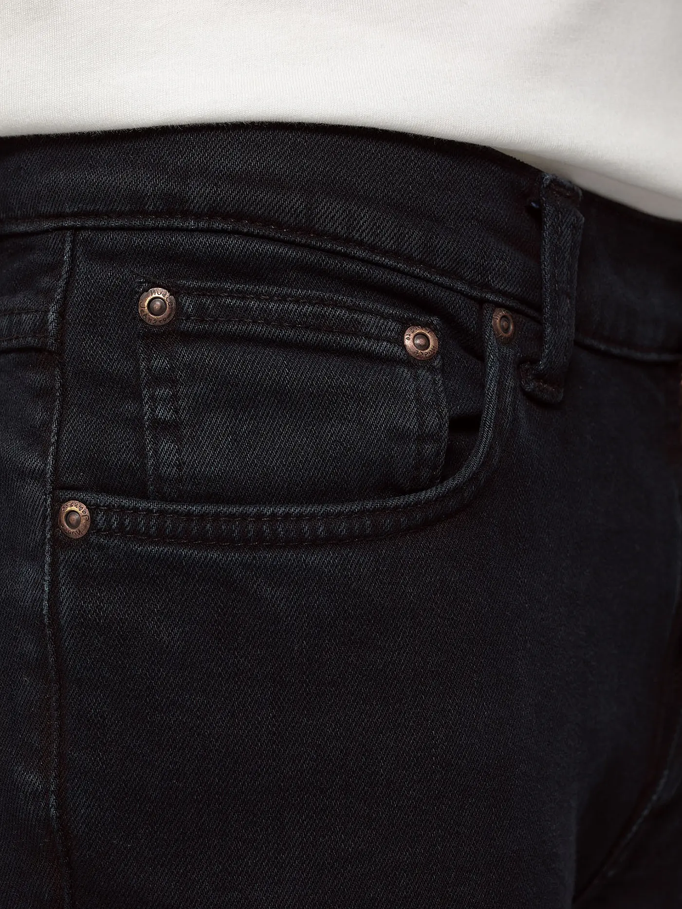 NUDIE JEANS | Jeans Slim Fit Lean Dean | schwarz