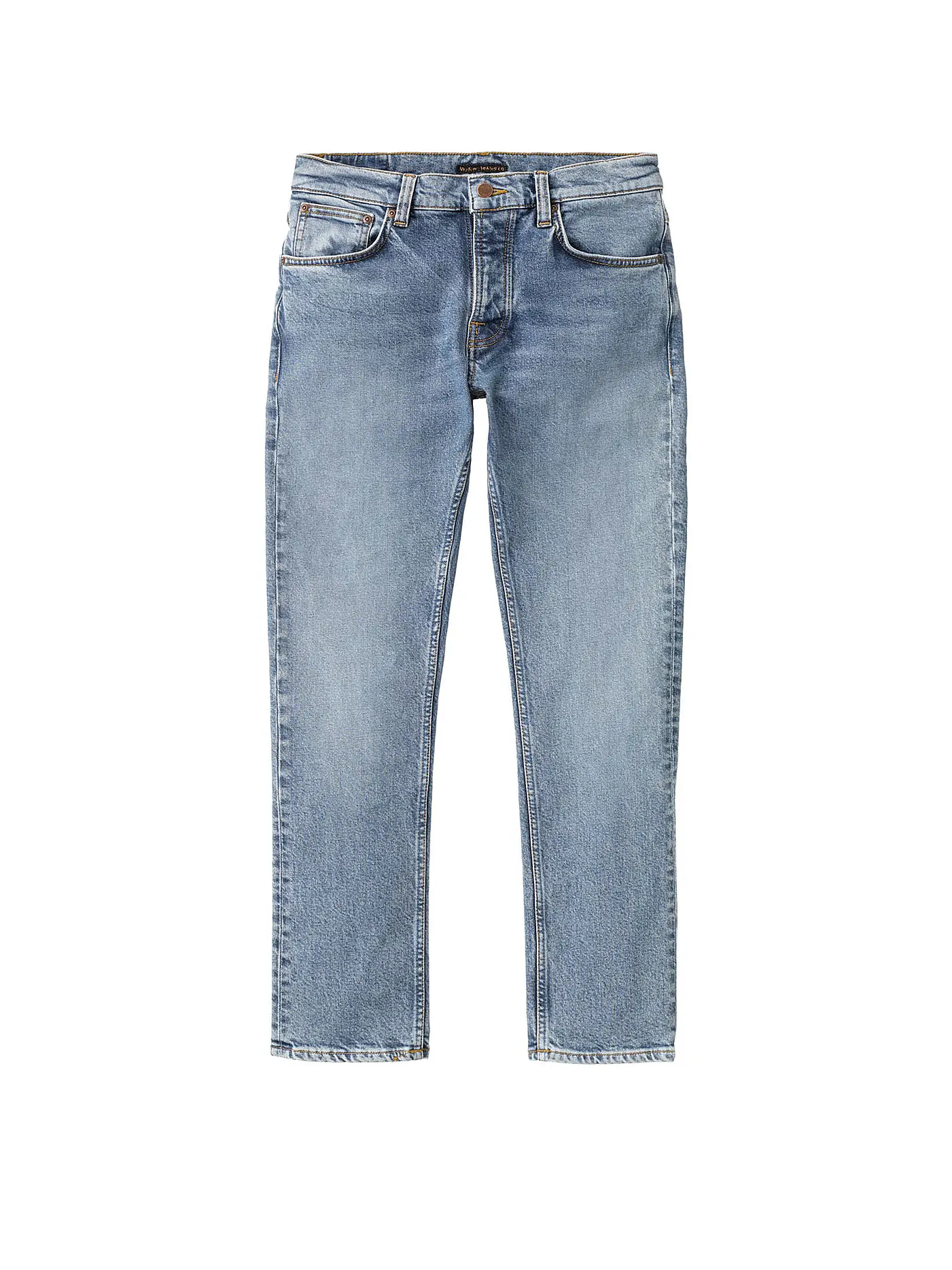 NUDIE JEANS | Jeans Straight Fit GRIM TIM | blau