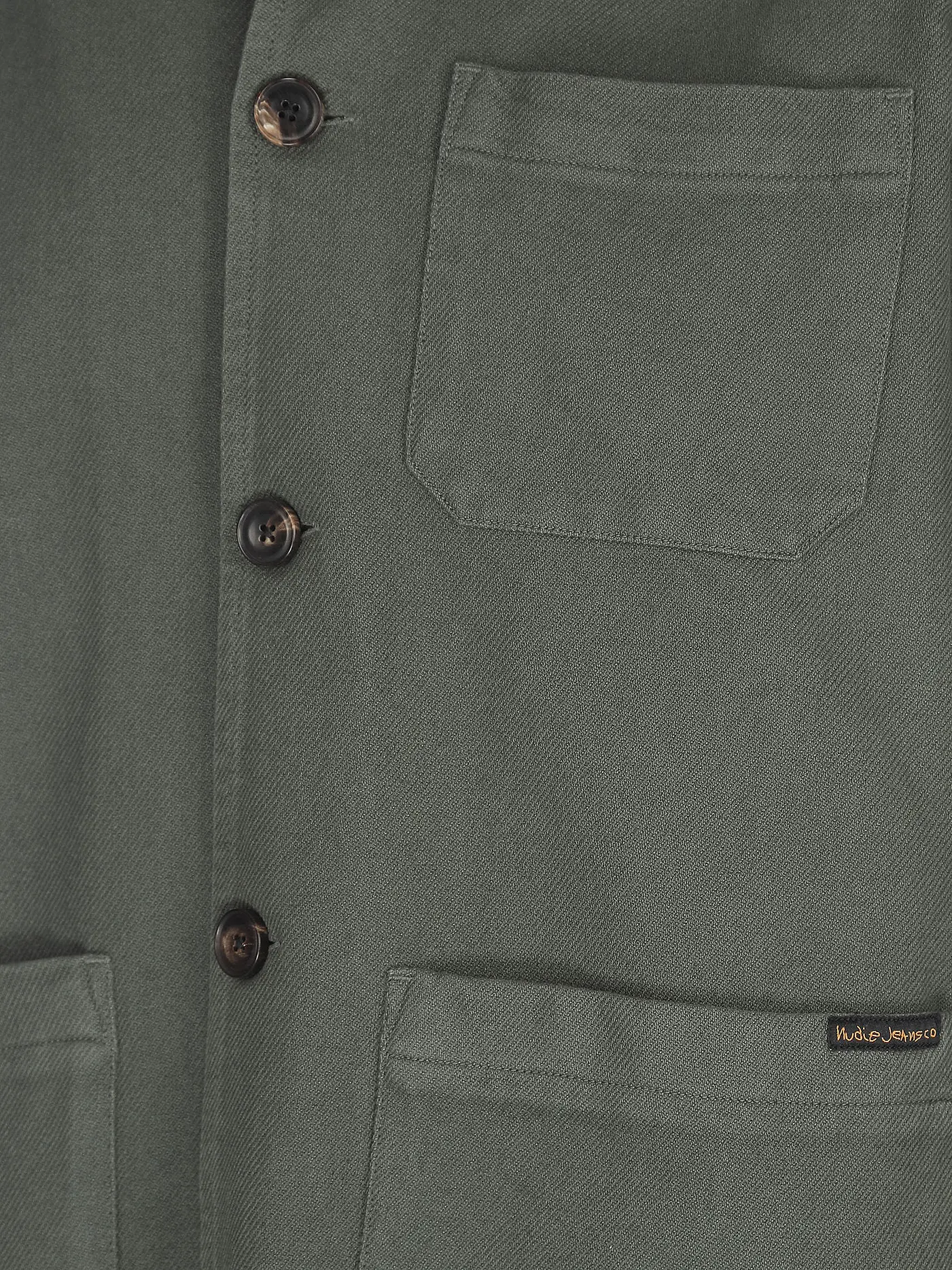 NUDIE JEANS | Overshirt Barney | grün