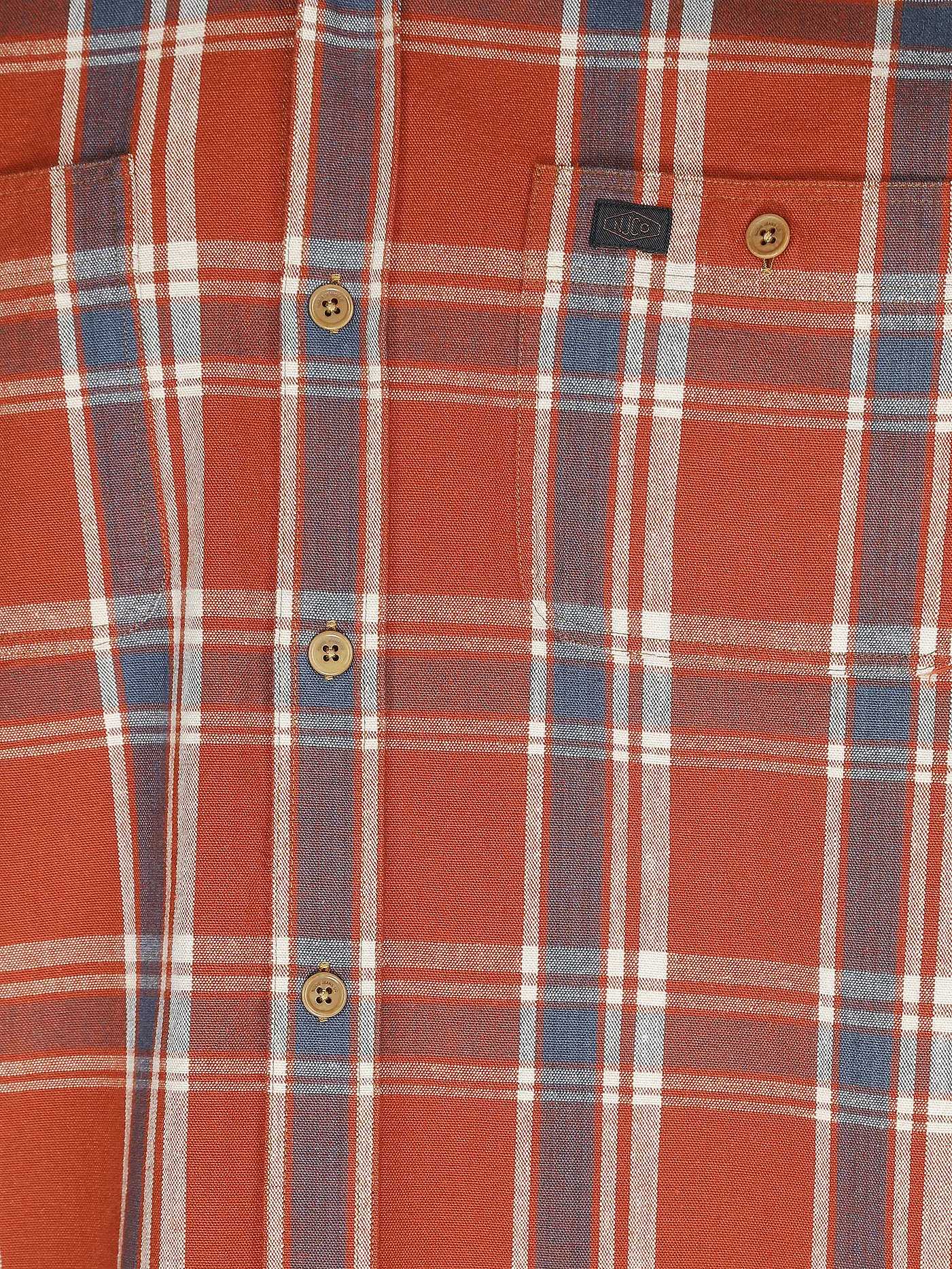 NUDIE JEANS | Overshirt FILIP BASKET PLAID | rot