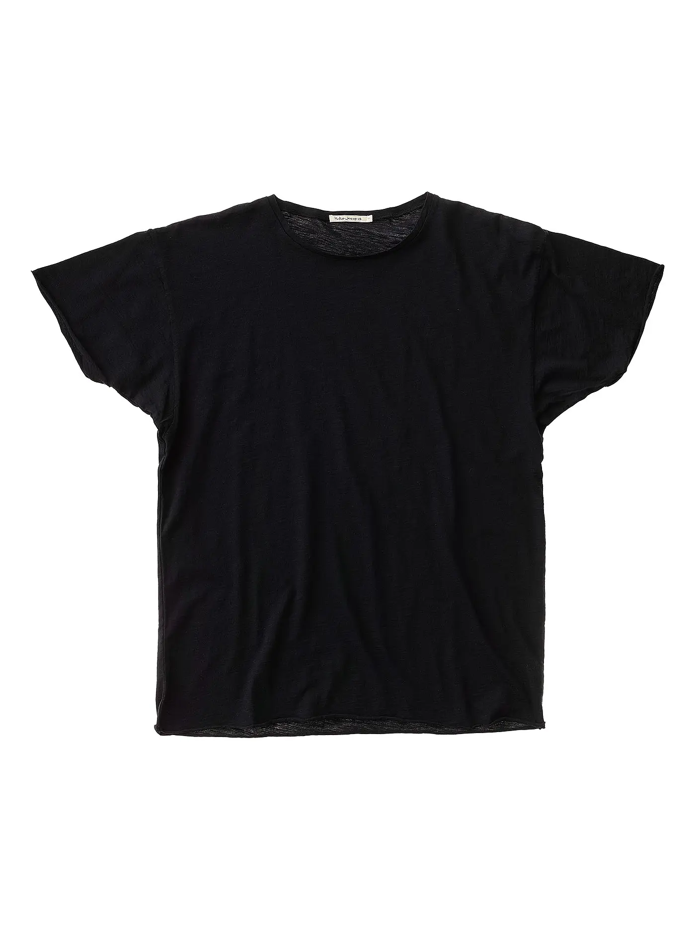 NUDIE JEANS | T-Shirt Roger | schwarz
