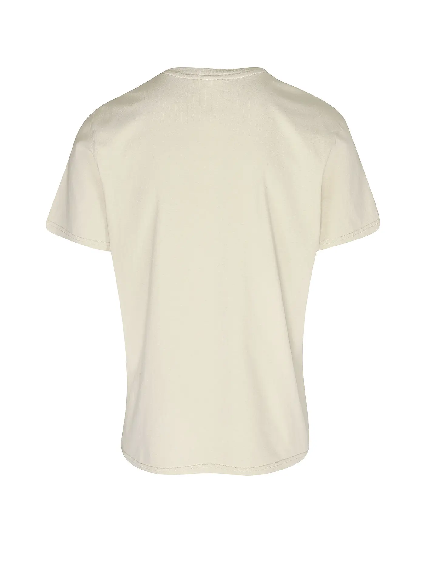 NUDIE JEANS | T-Shirt ROY SOUND HABITS  | creme