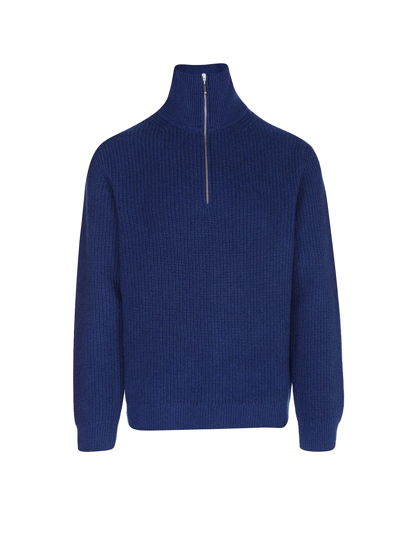 NUDIE JEANS | Troyer Pullover | blau