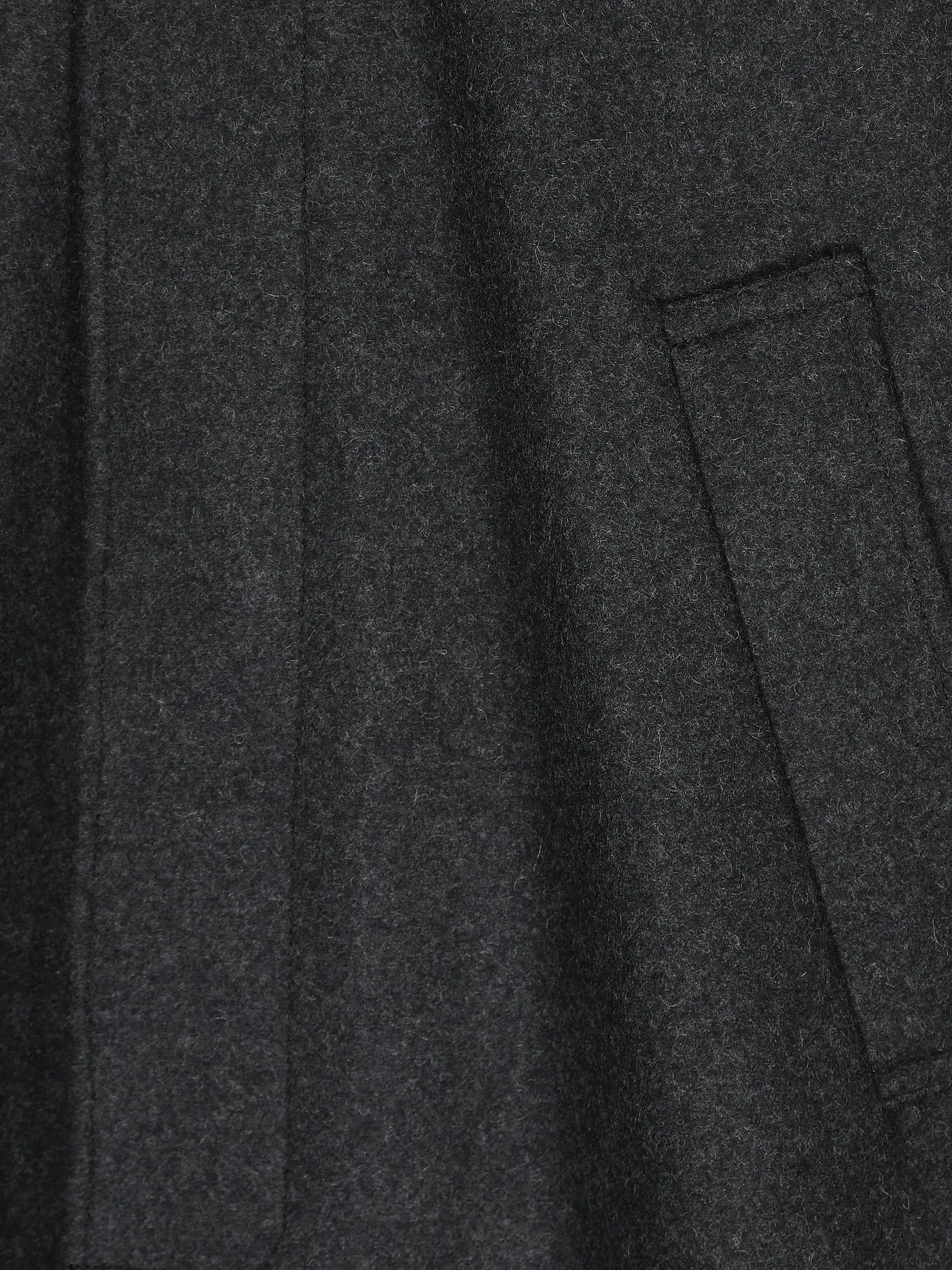 NUDIE JEANS | Wollmantel CORRY | grau