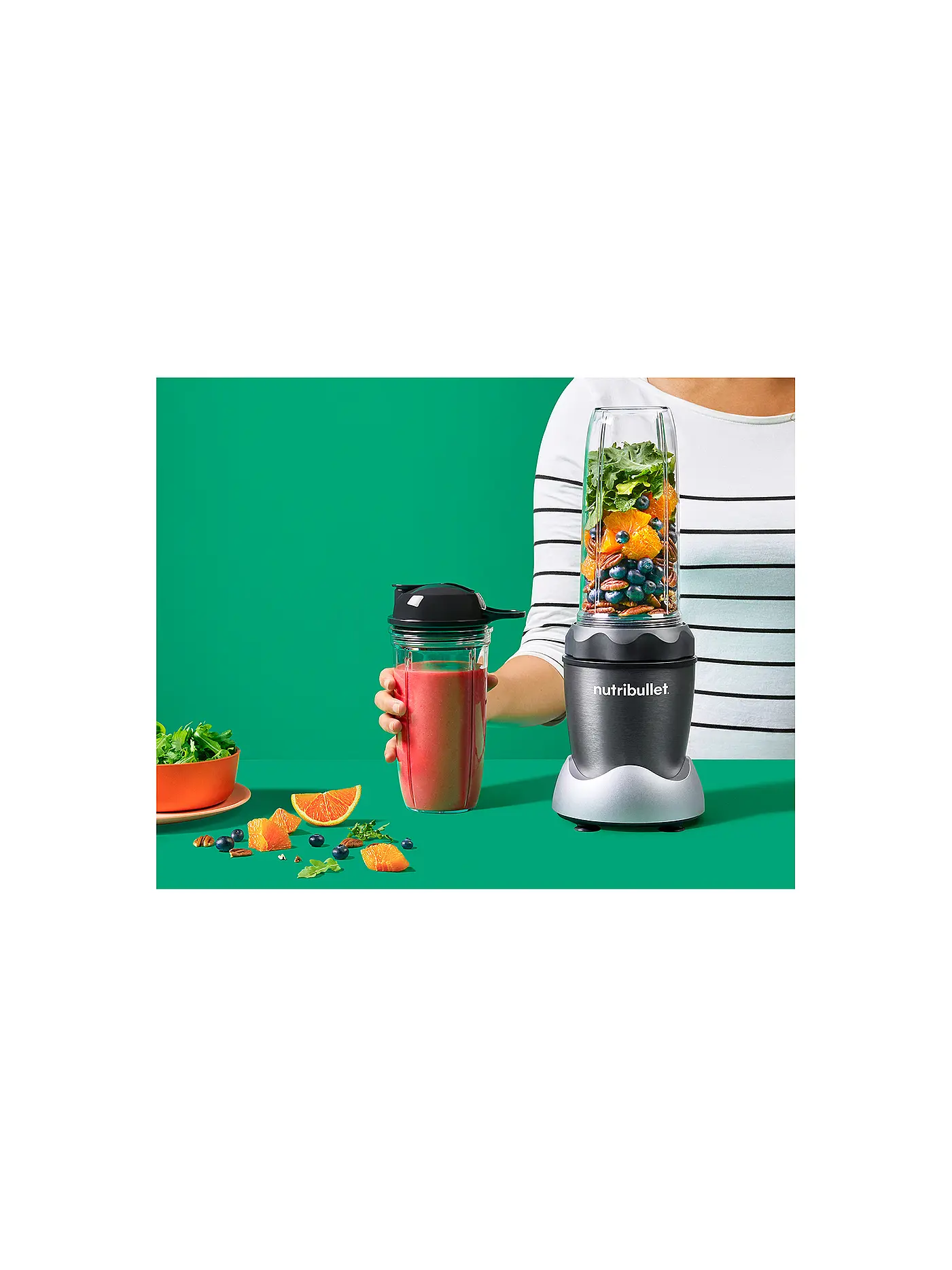 NUTRIBULLET | Standmixer 1000Watt Dunkelgrau | grau