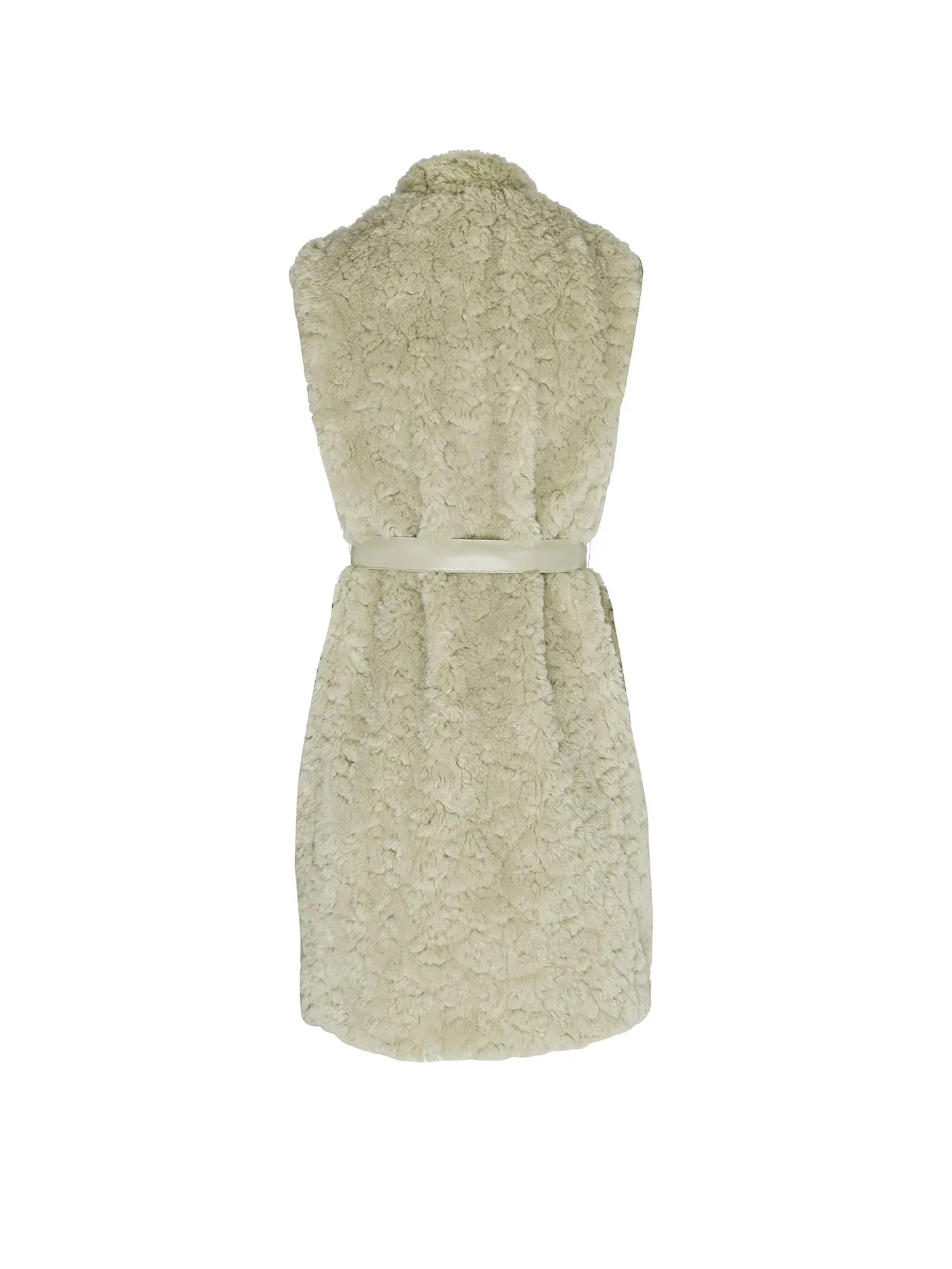 OAKWOOD | Gilet in Felloptik DESTINEE | beige