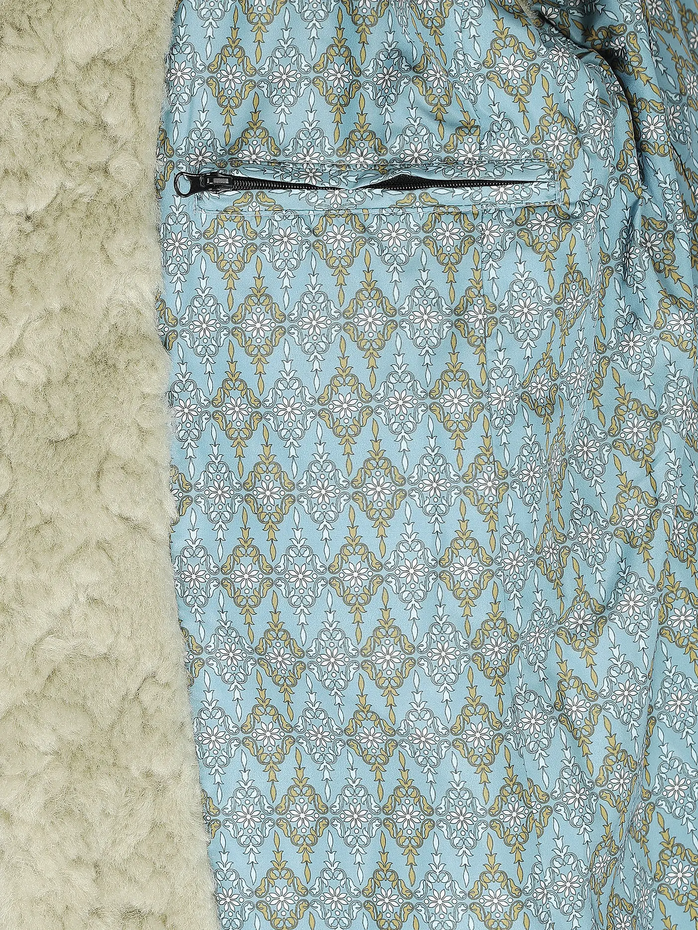 OAKWOOD | Gilet in Felloptik DESTINEE | beige