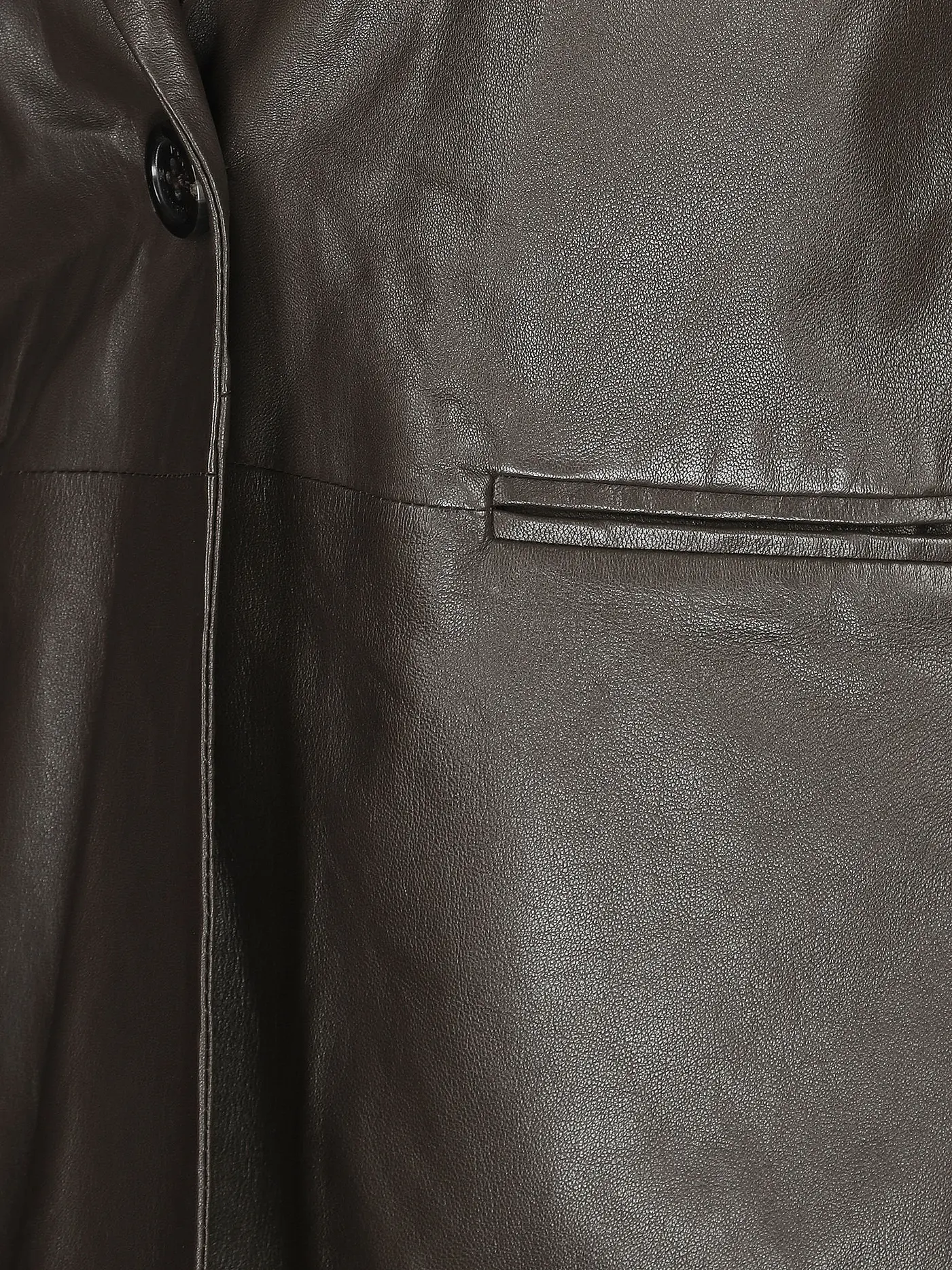 OAKWOOD | Lederblazer MEG | braun