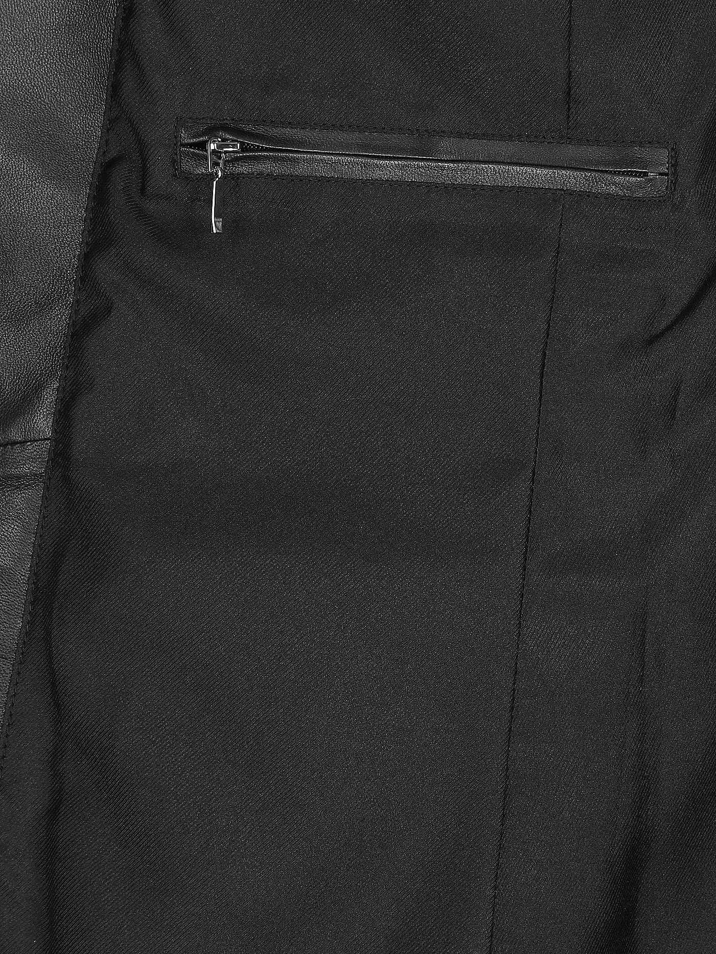 OAKWOOD | Lederblazer MEG | schwarz