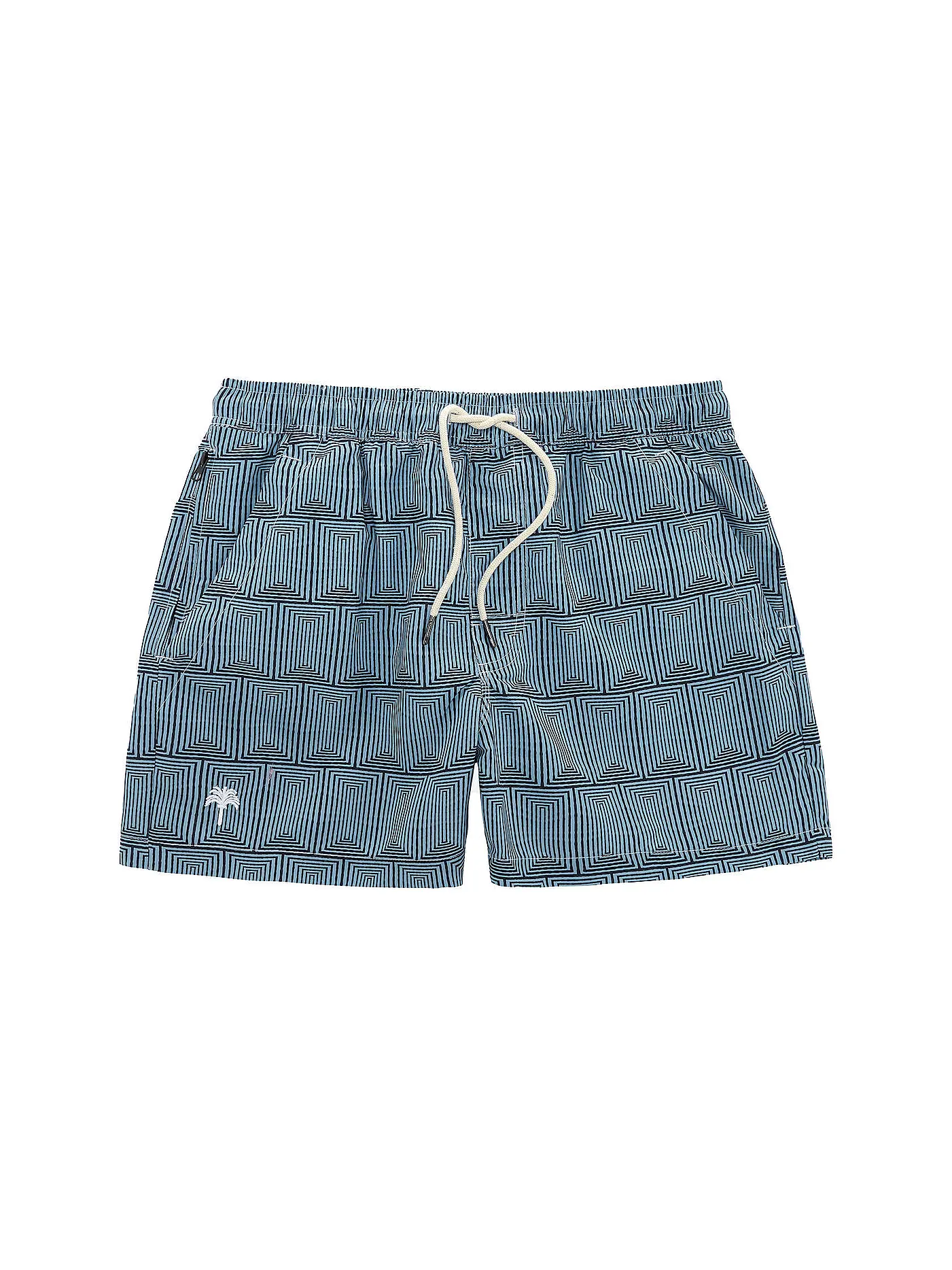 OAS | Badeshorts LAYER ZIG | blau