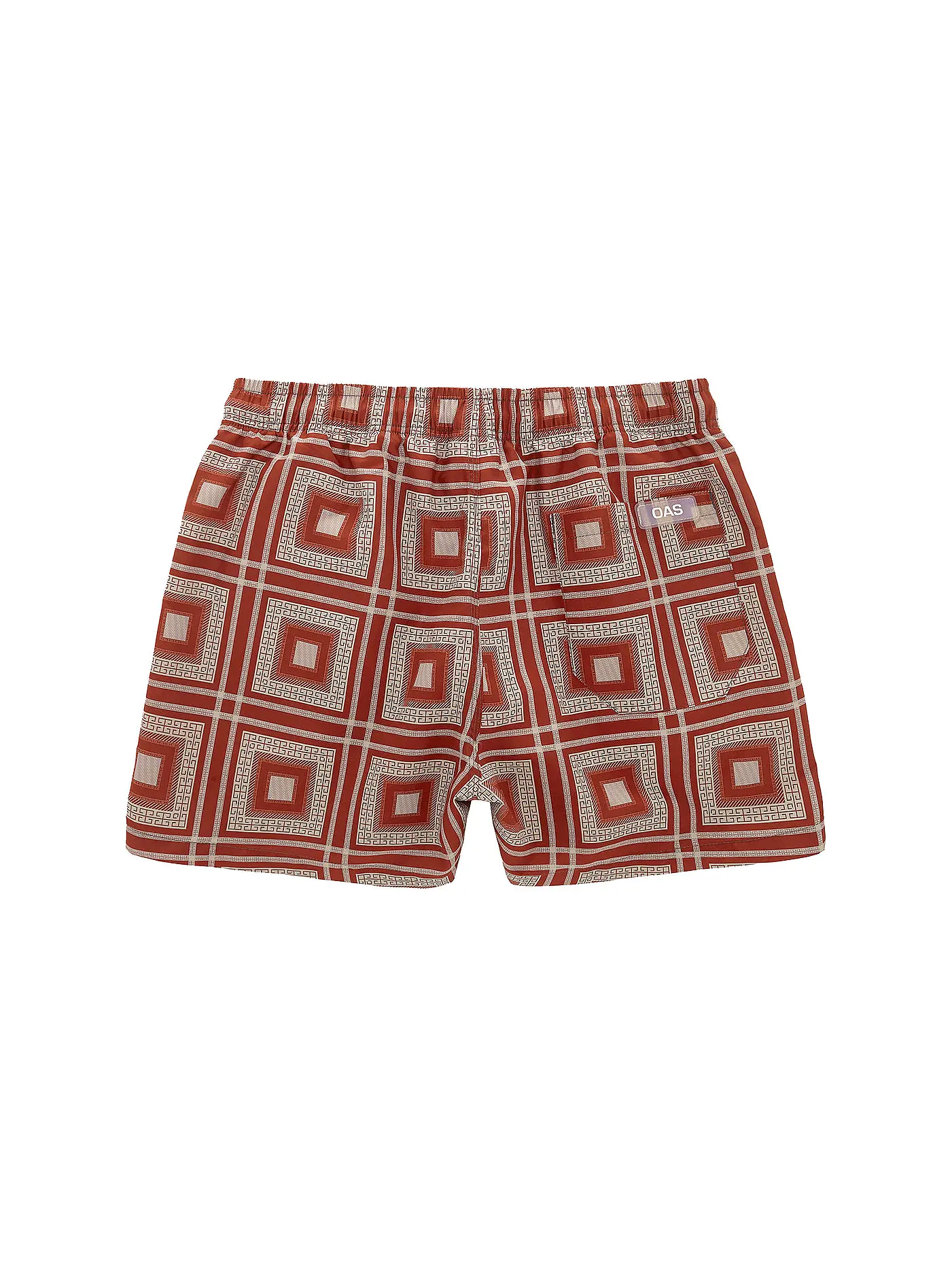 OAS | Badeshorts  Rubin Yard | rot