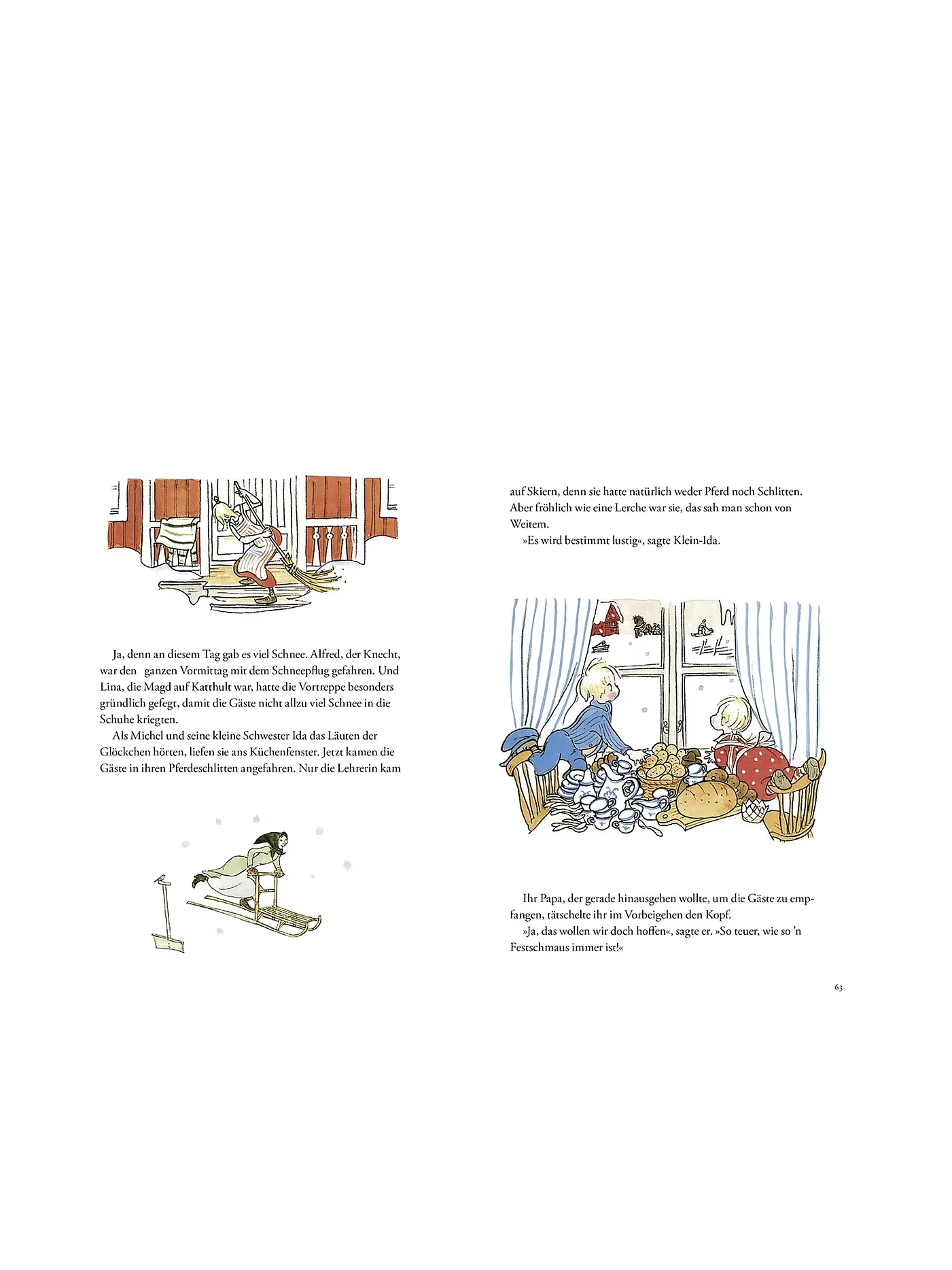 OETINGER VERLAG | Buch - Michel aus Lönneberga. Wintergeschichten Astrid Lindgren | keine Farbe