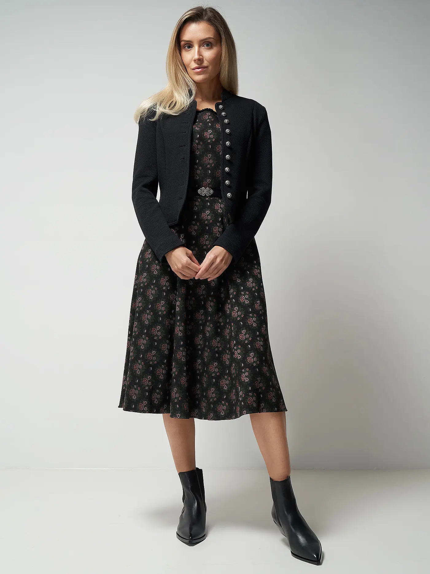 OFFICINE CREATIVE | Lederstiefelette Noelie | schwarz