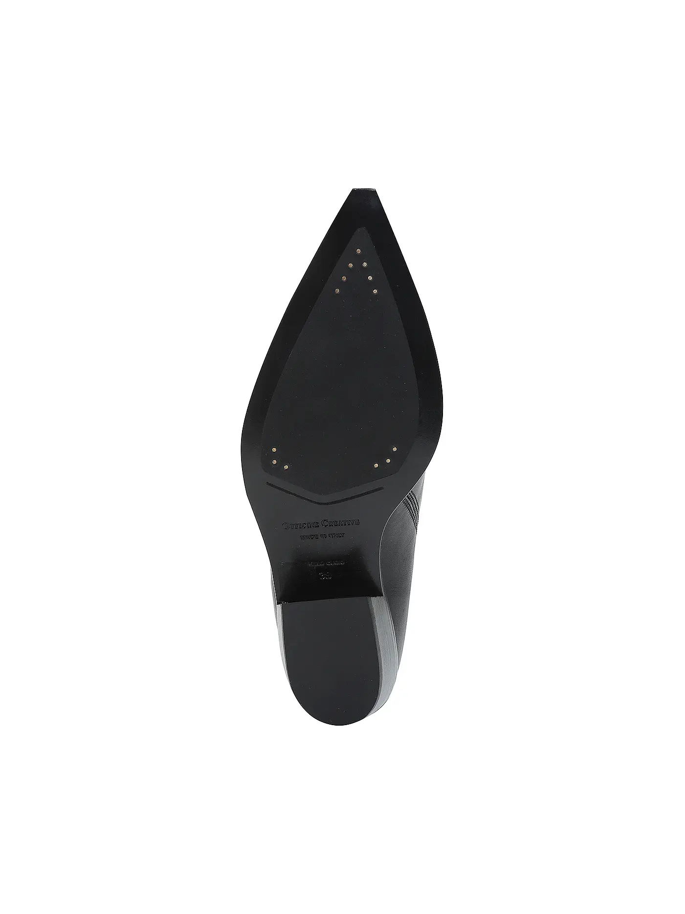OFFICINE CREATIVE | Lederstiefelette Noelie | schwarz