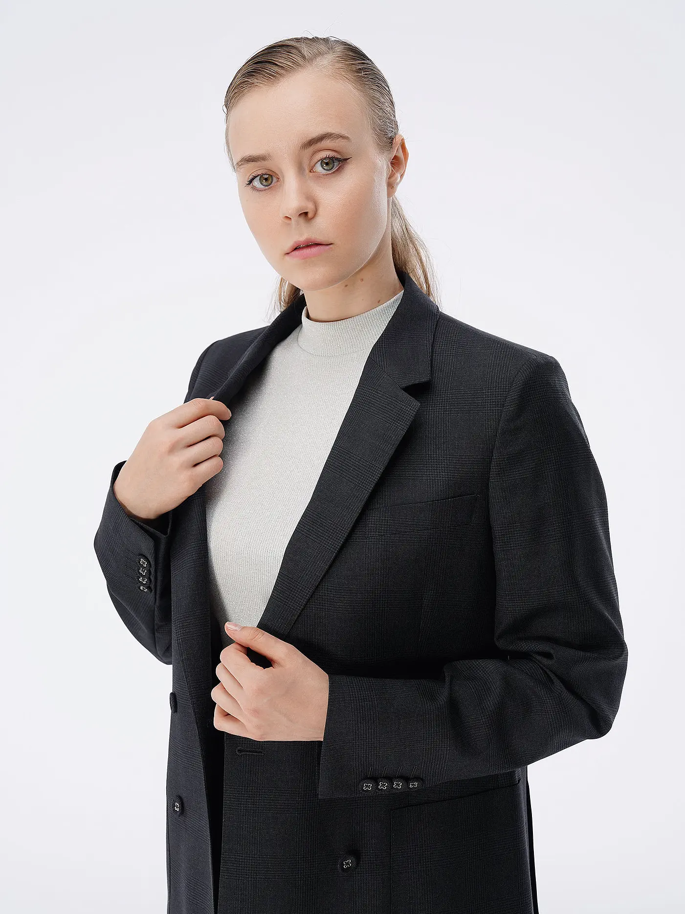 OFFICINE GENERALE | Blazer MATHILDE | grau