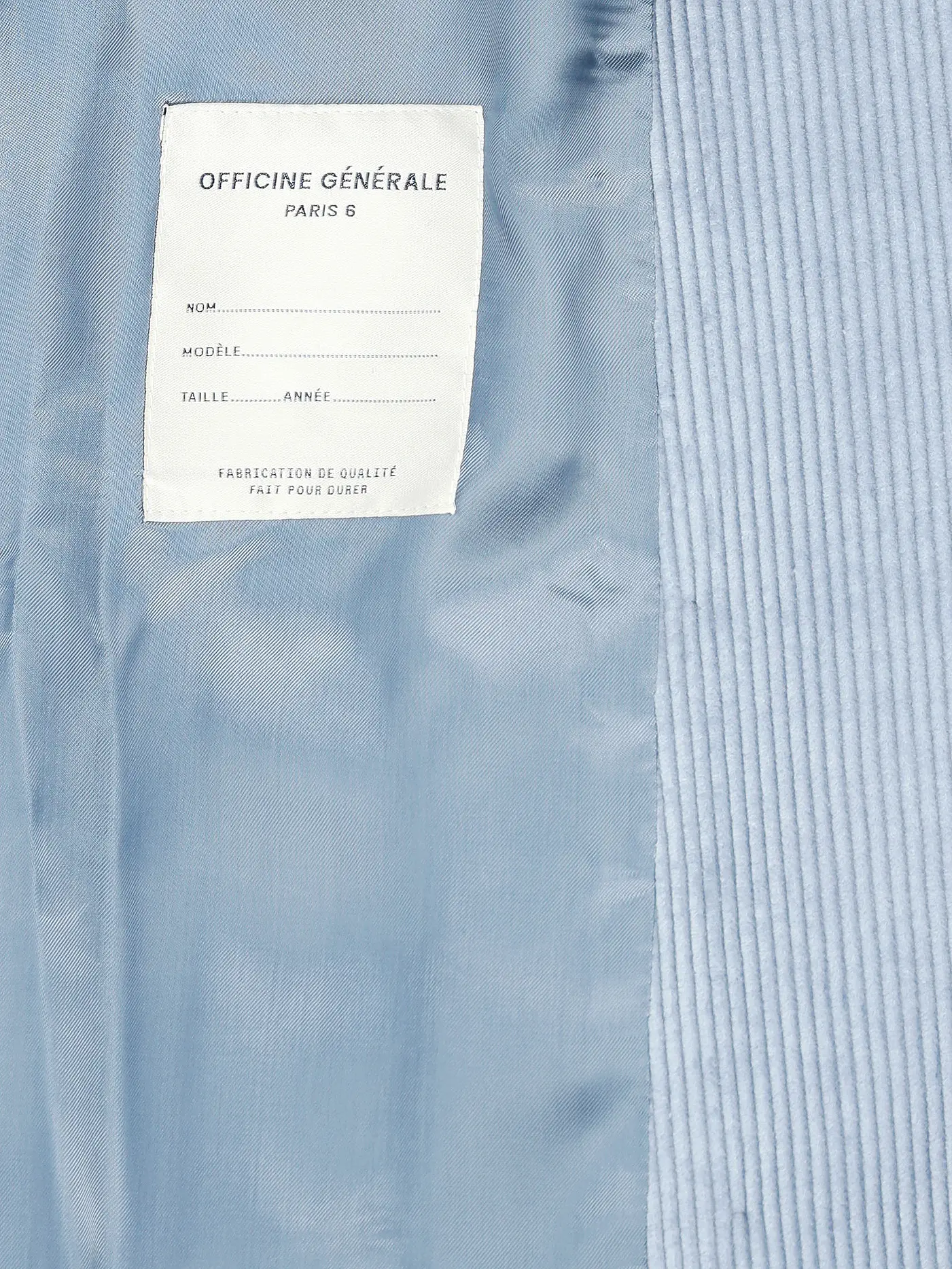 OFFICINE GENERALE | Blazer | hellblau
