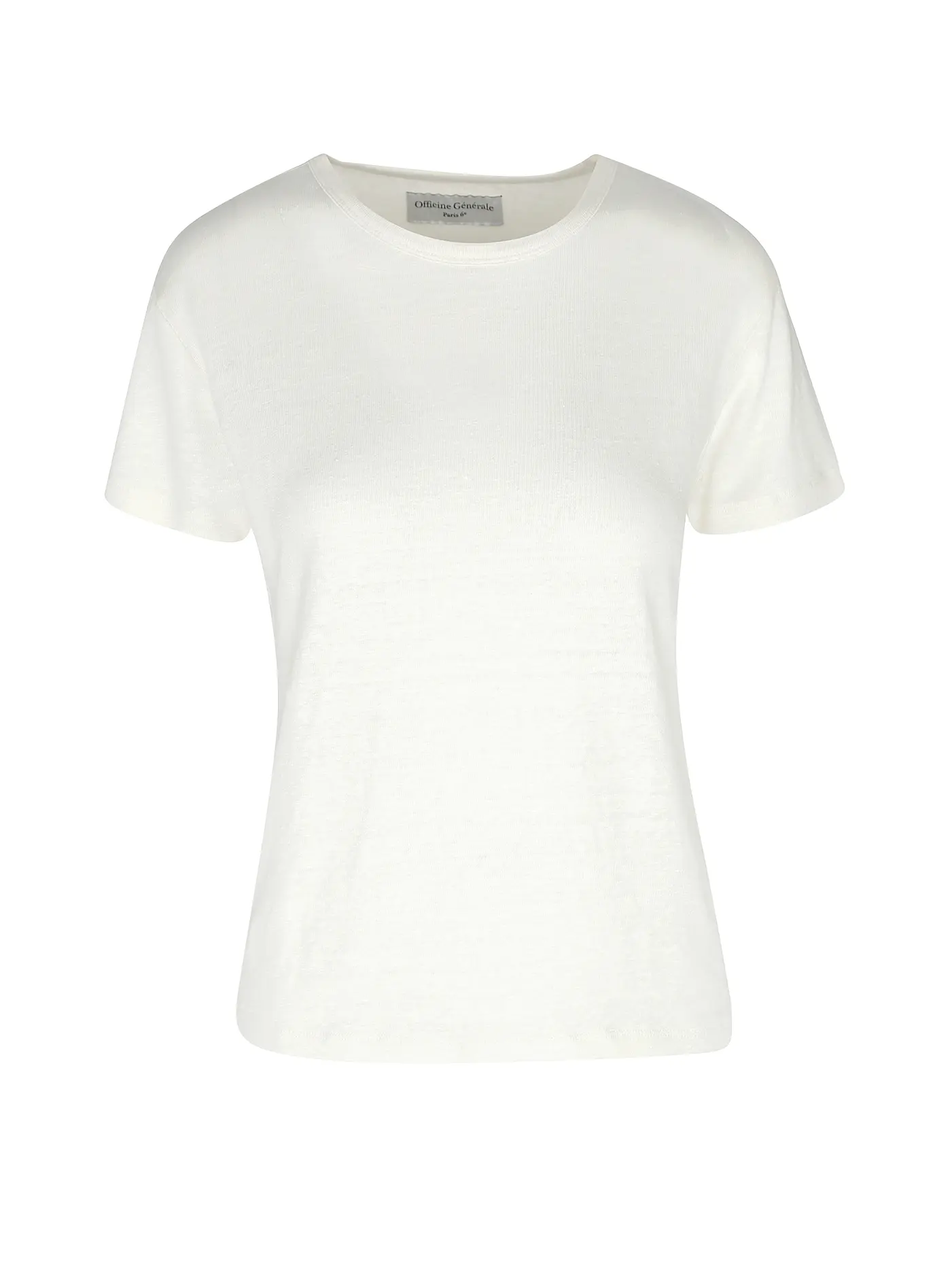 OFFICINE GENERALE | Leinenshirt  | weiss