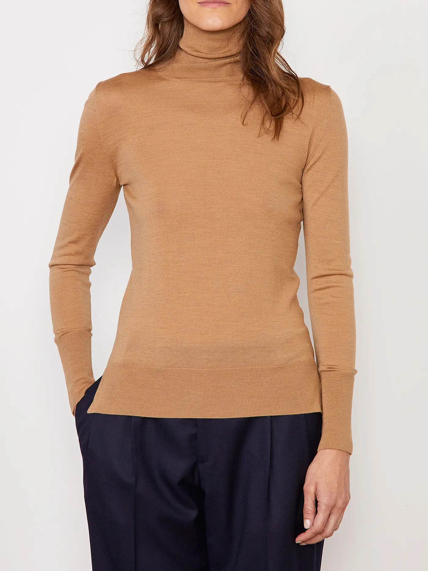 OFFICINE GENERALE | Rollkragenpullover NINON | camel