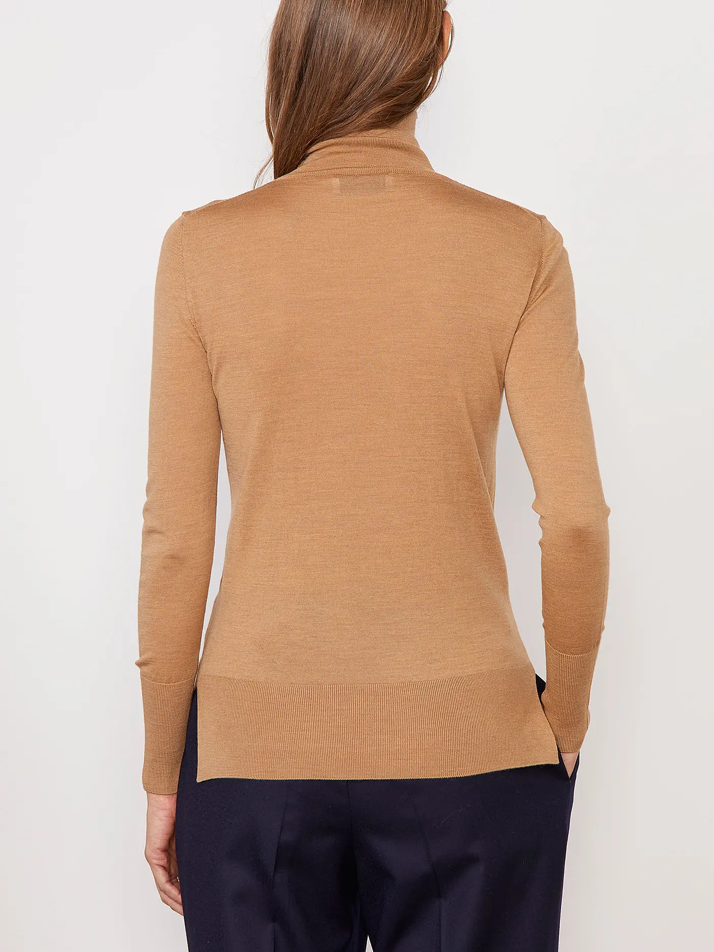 OFFICINE GENERALE | Rollkragenpullover NINON | camel