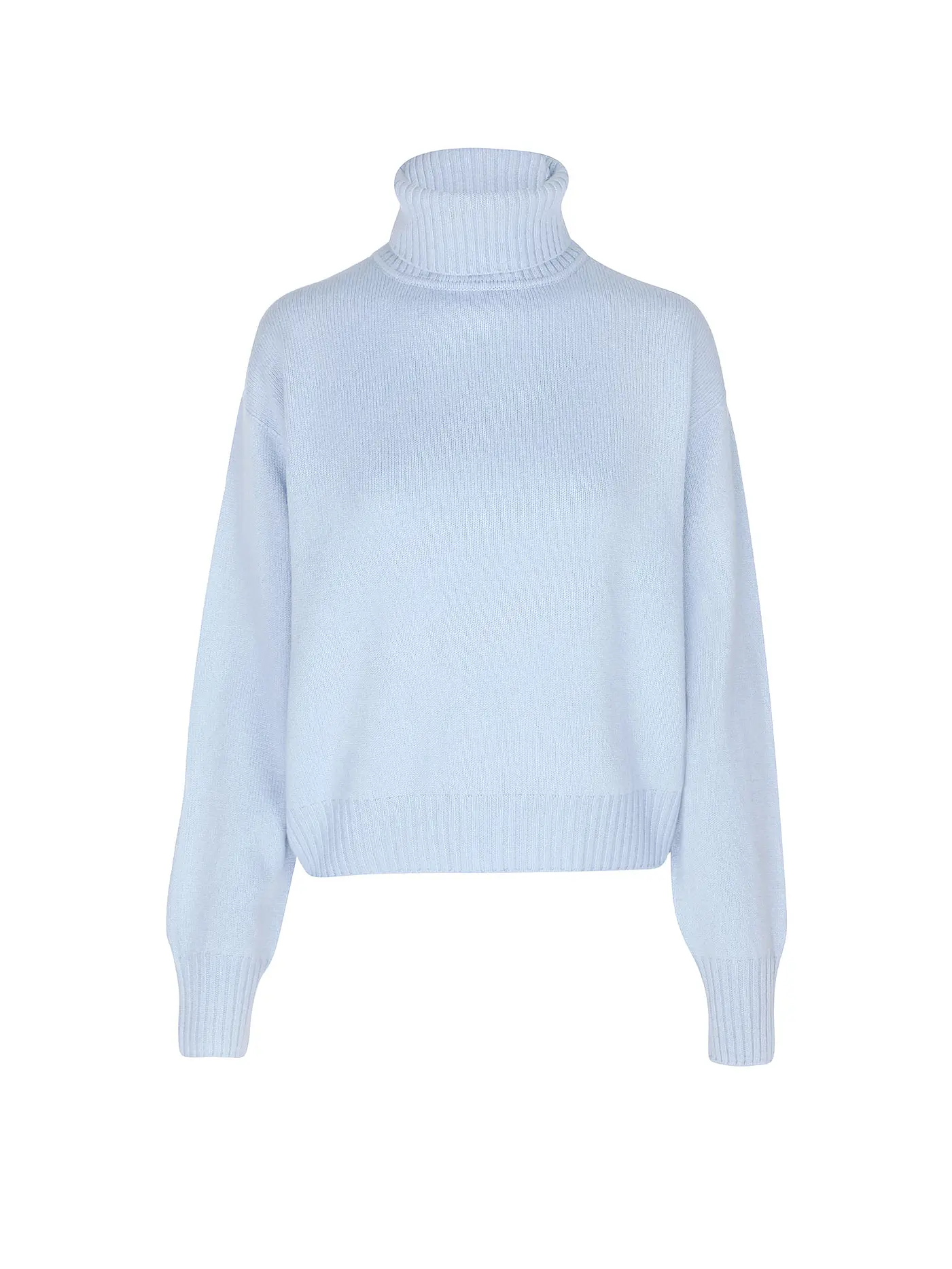 OFFICINE GENERALE | Rollkragenpullover THAE  | hellblau