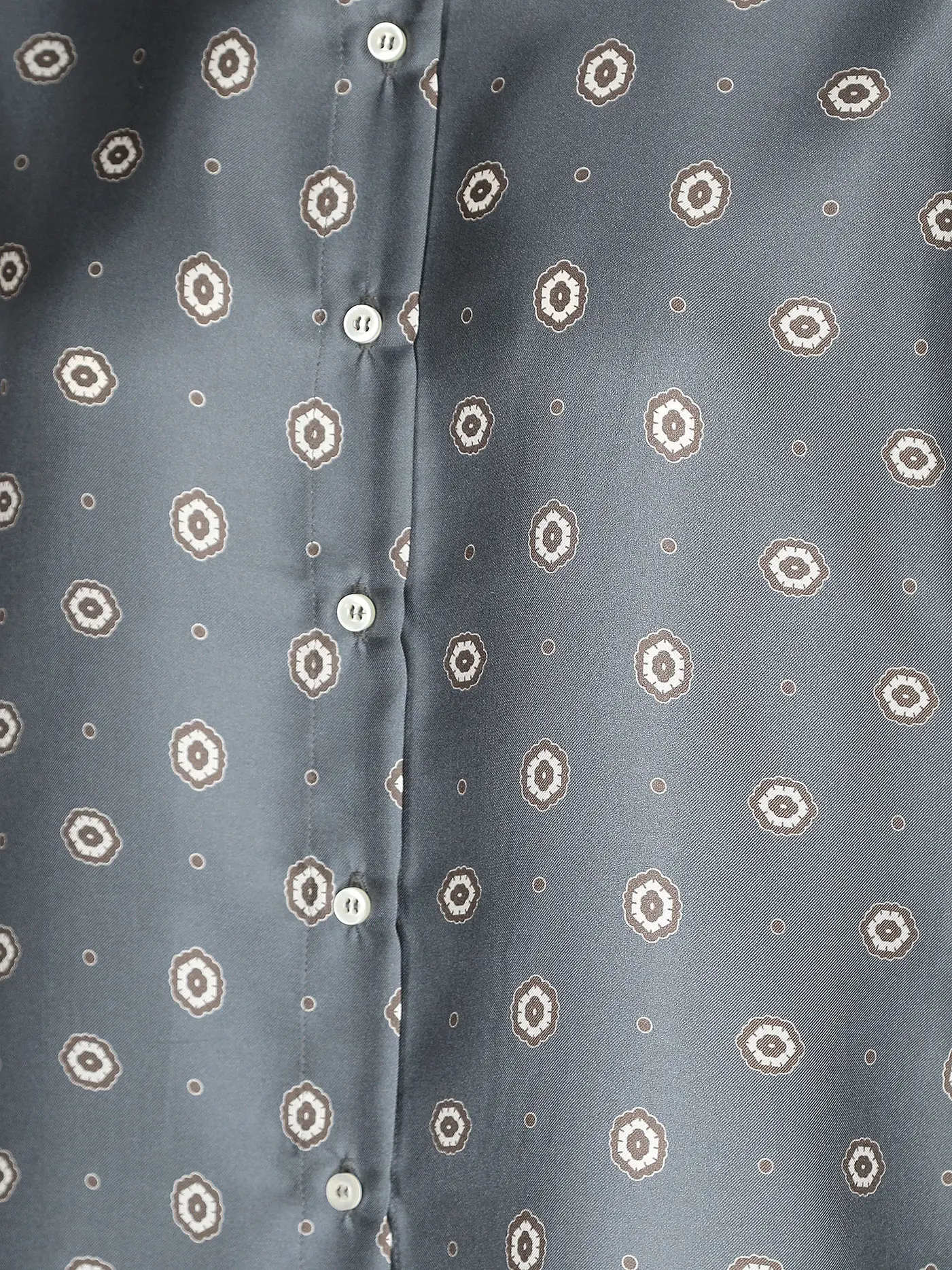 OFFICINE GENERALE | Seidenbluse CARINA | grau