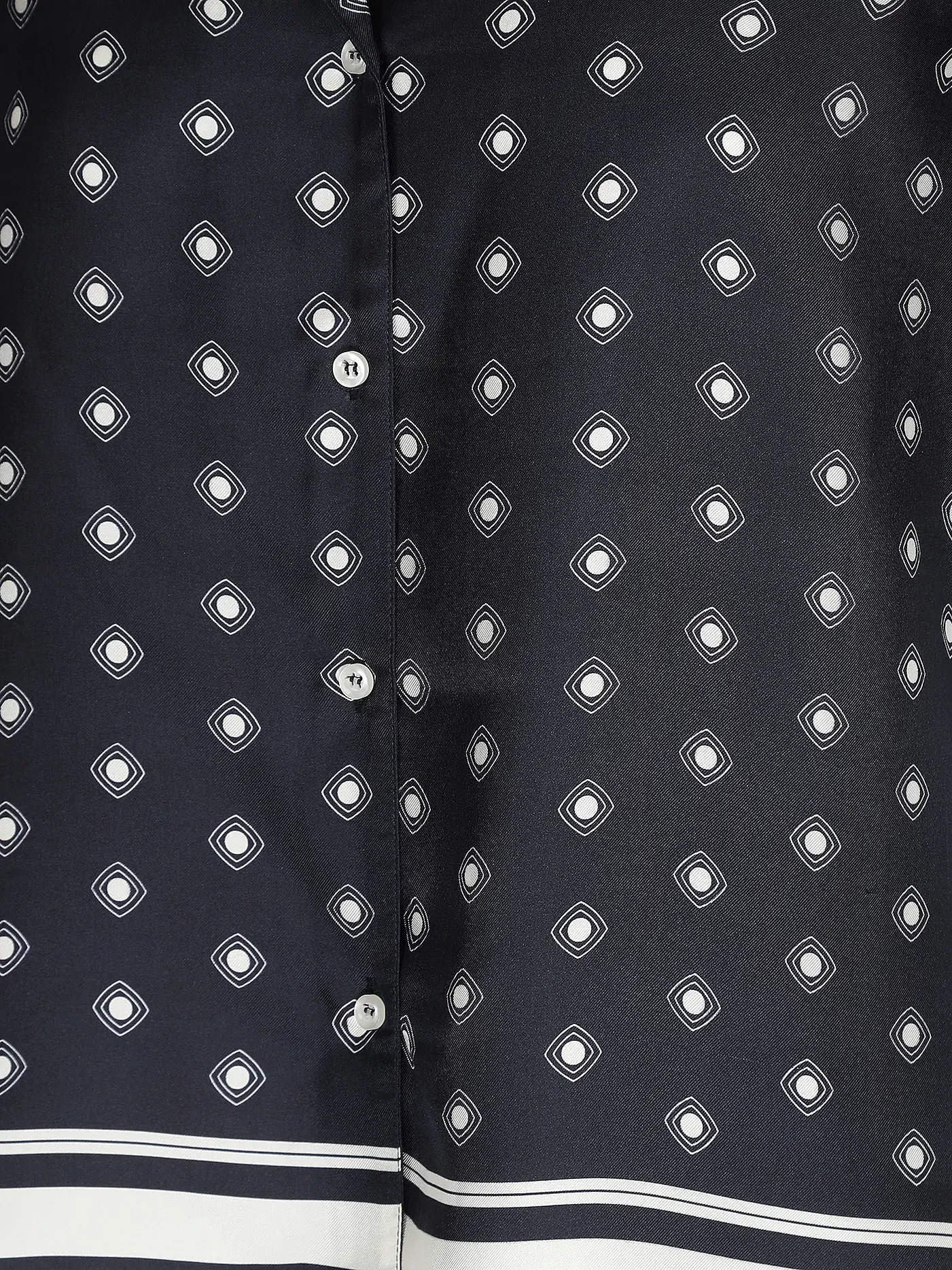 OFFICINE GENERALE | Seidenbluse NEW CRISTELLE | dunkelblau