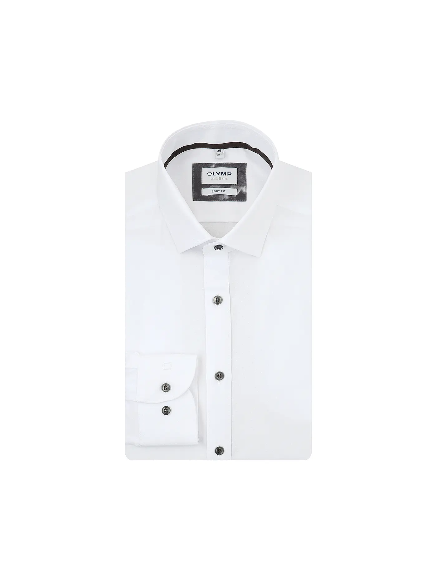 OLYMP LEVEL FIVE | Hemd Body Fit  | weiss