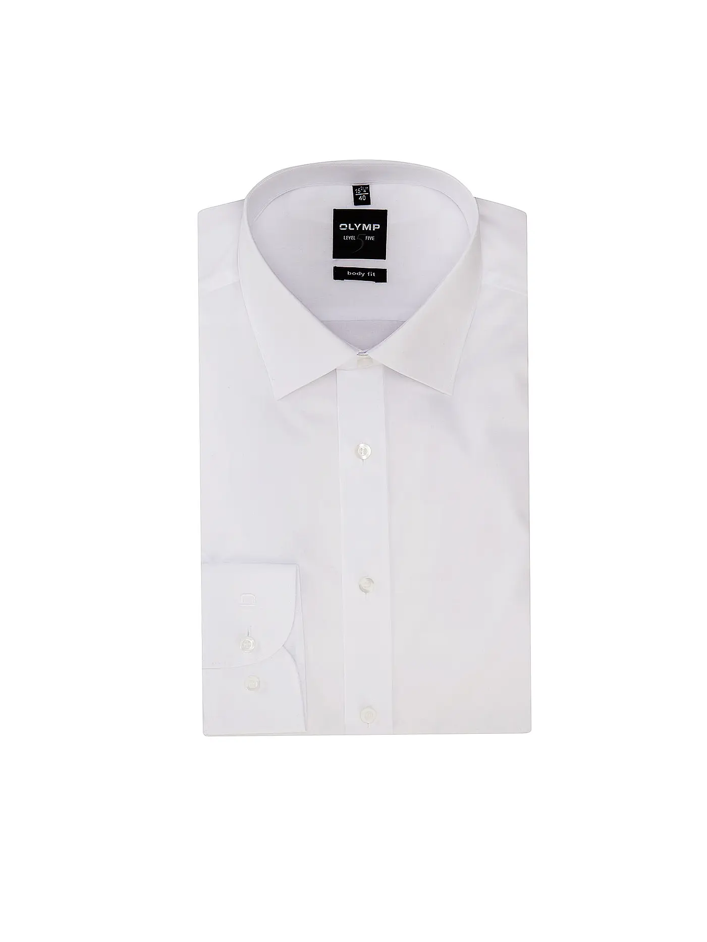 OLYMP LEVEL FIVE | Hemd Body Fit | weiss