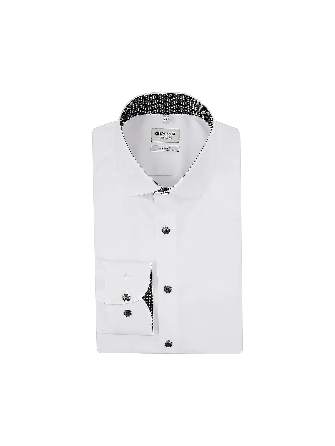 OLYMP LEVEL FIVE | Hemd Body Fit | weiss