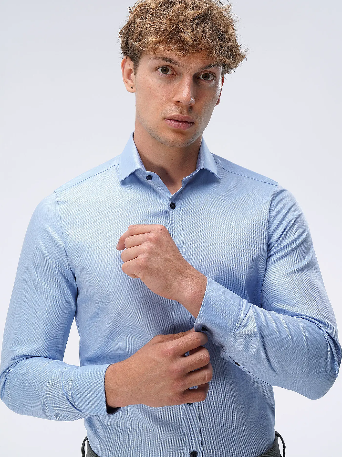 OLYMP LEVEL FIVE | Hemd Body Fit | hellblau