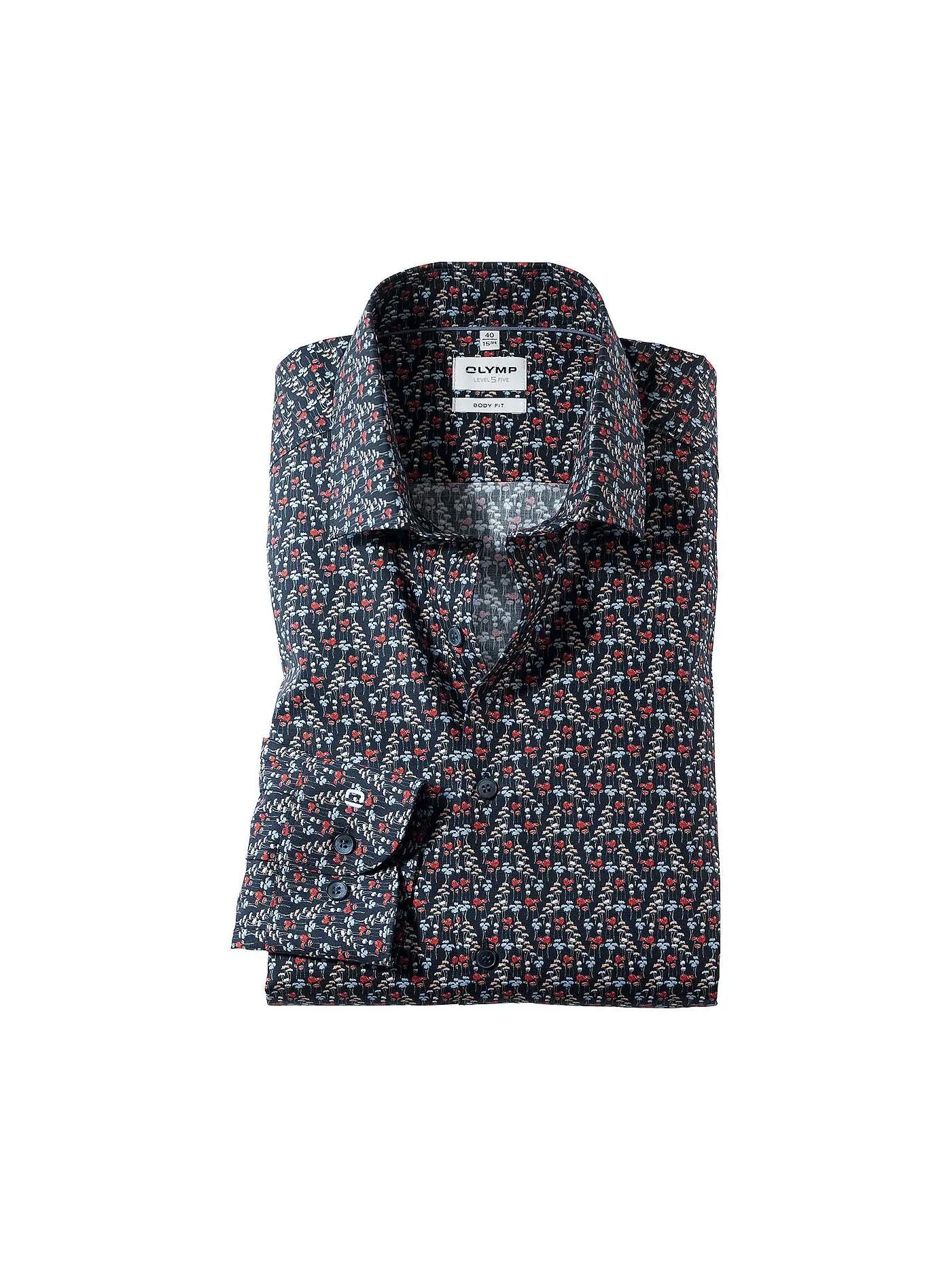 OLYMP LEVEL FIVE | Hemd Modern Fit | rot