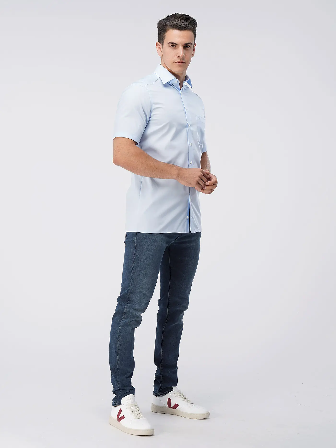 OLYMP | Hemd Modern Fit  | blau