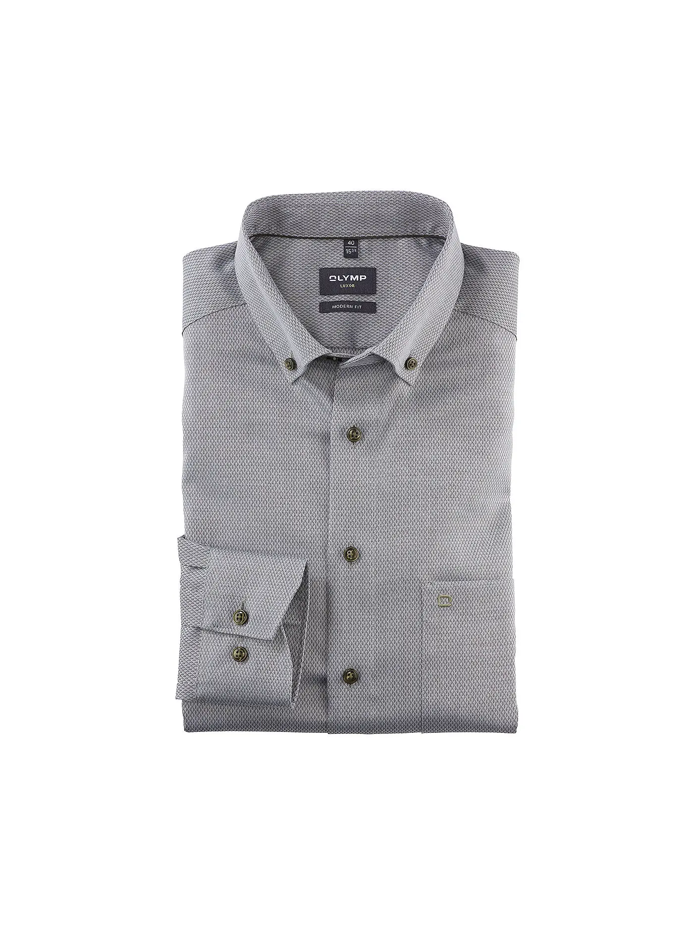 OLYMP | Hemd Modern Fit | grau