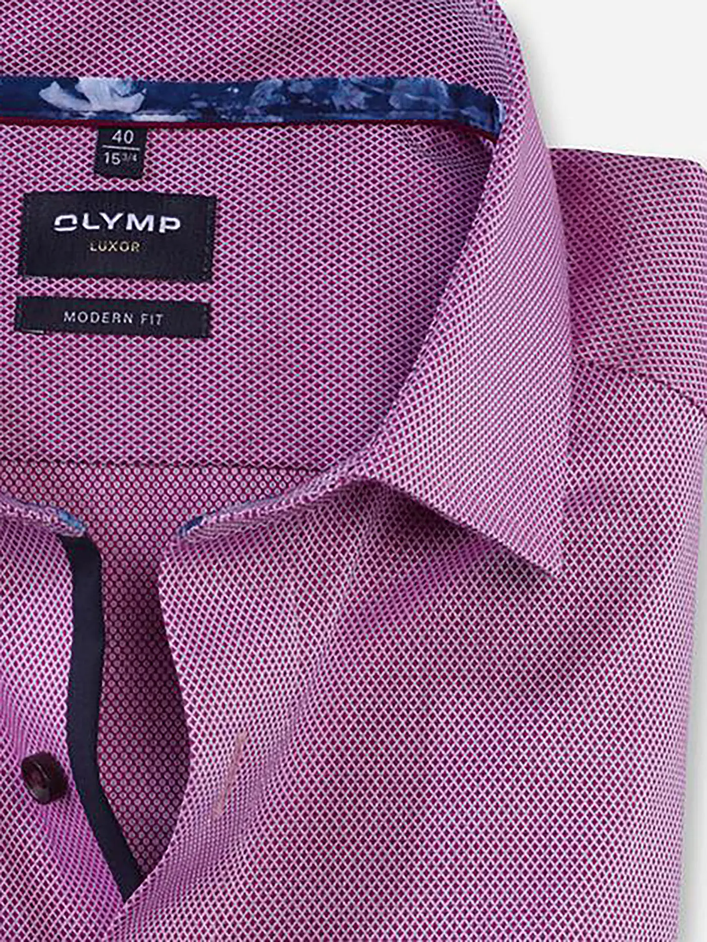 OLYMP | Hemd Modern Fit | beere