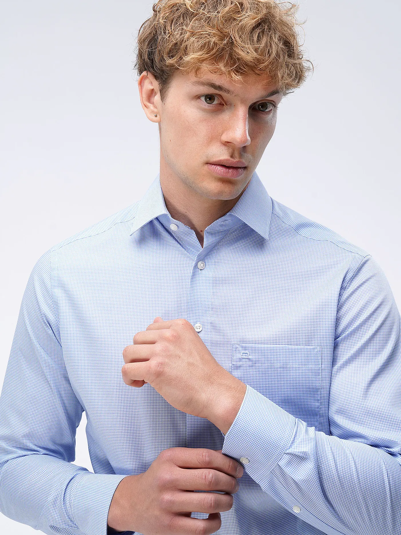 OLYMP | Hemd Modern Fit | blau
