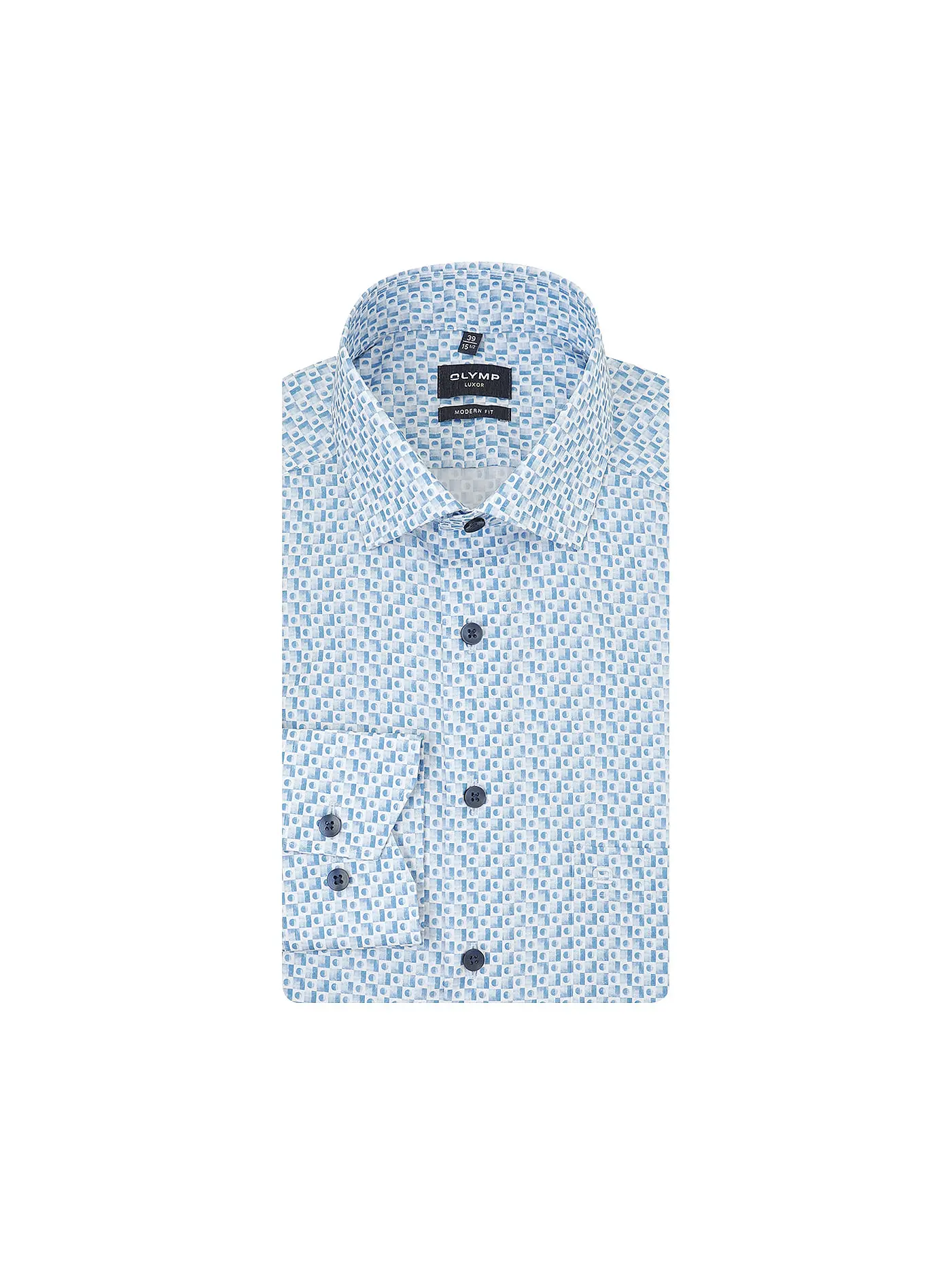 OLYMP | Hemd Regular Fit  | blau