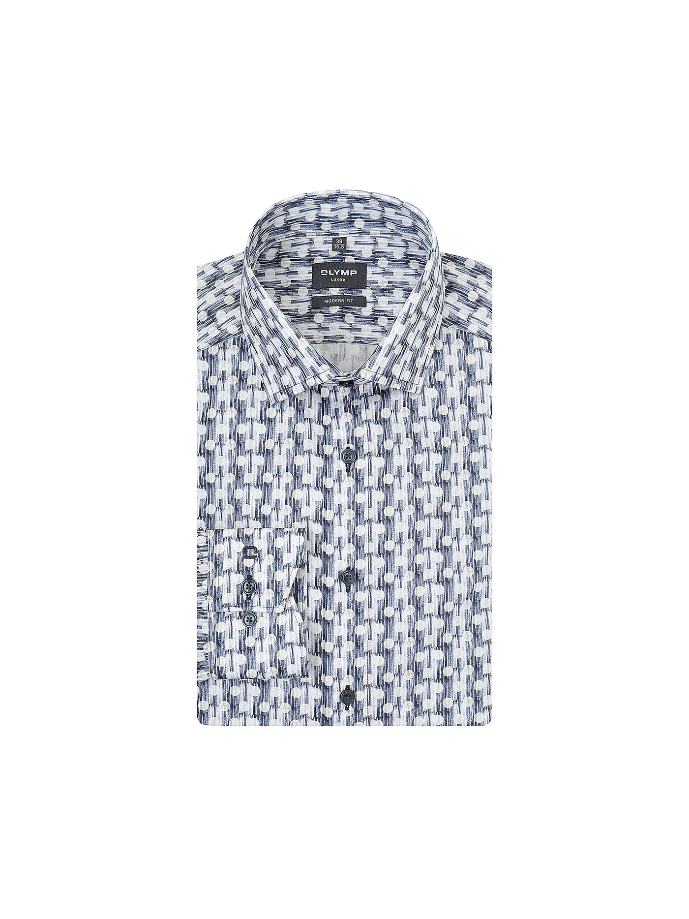 OLYMP | Hemd Regular Fit  | dunkelblau