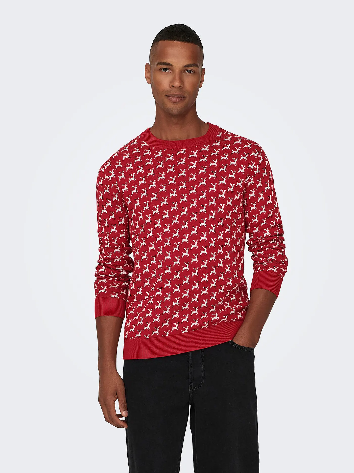ONLY & SONS | Pullover ONSXMAS | rot