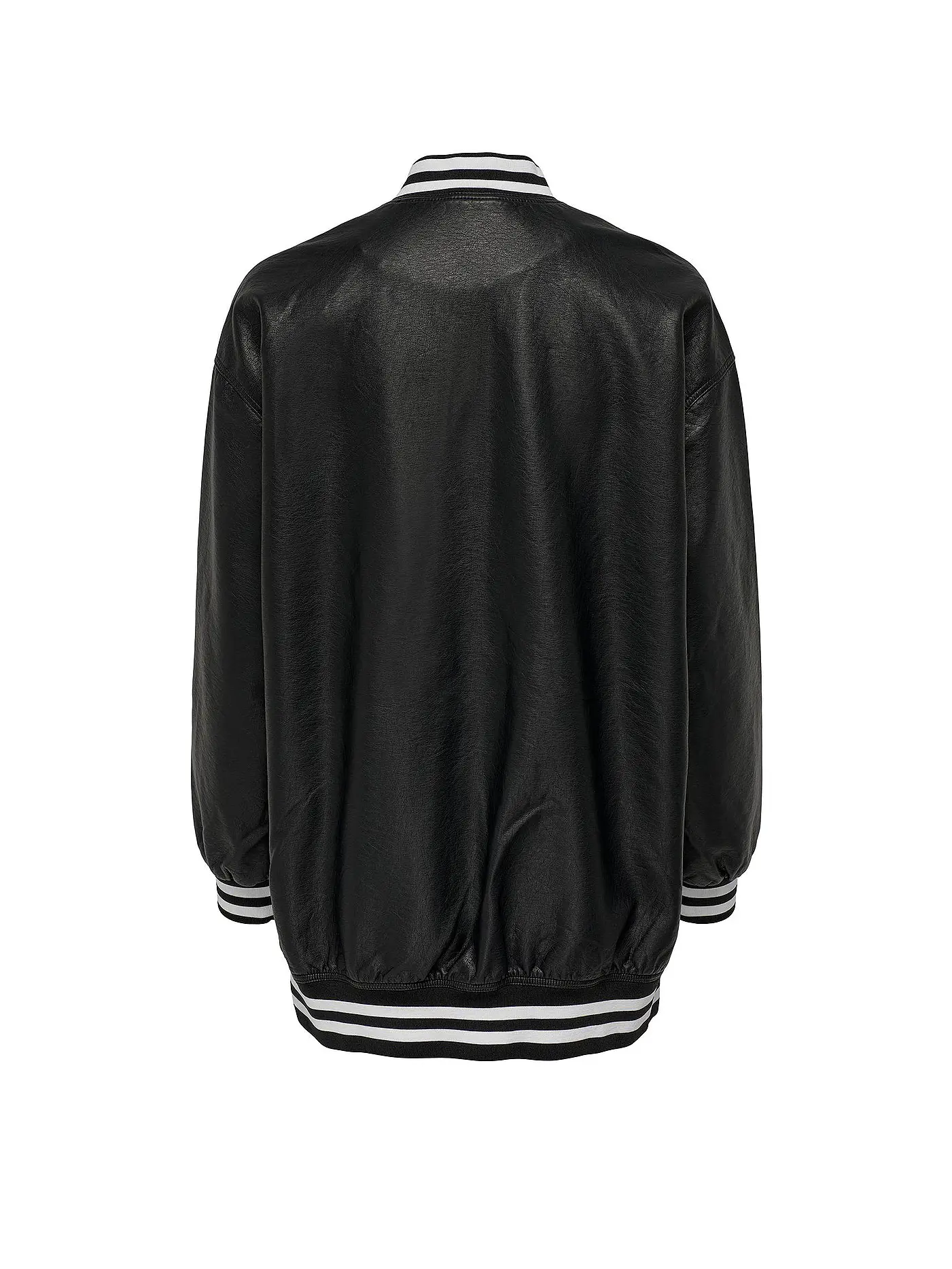 ONLY | Blouson in Lederoptik ONLRONJA  | schwarz