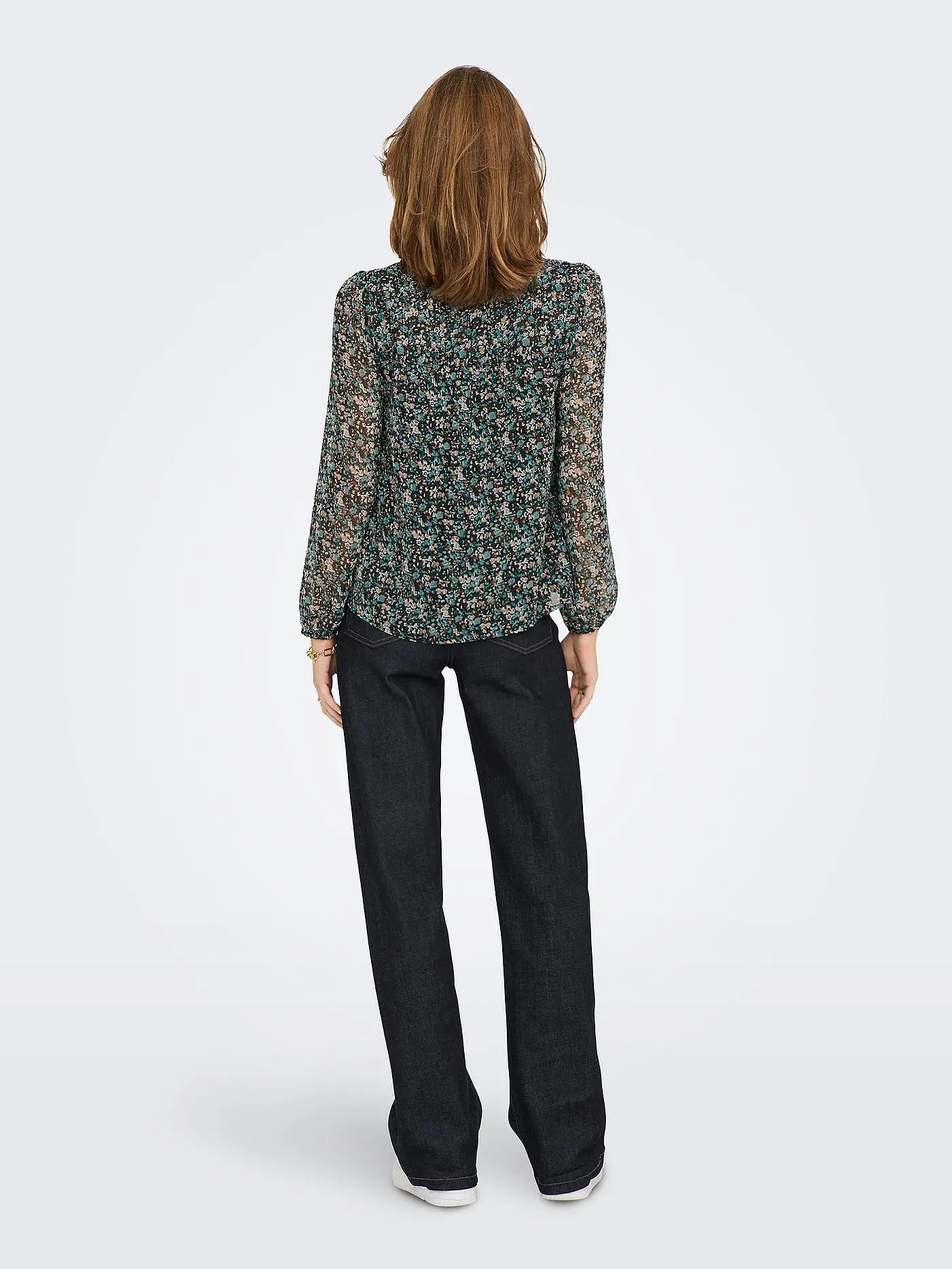 ONLY | Bluse ONLDITSY | petrol