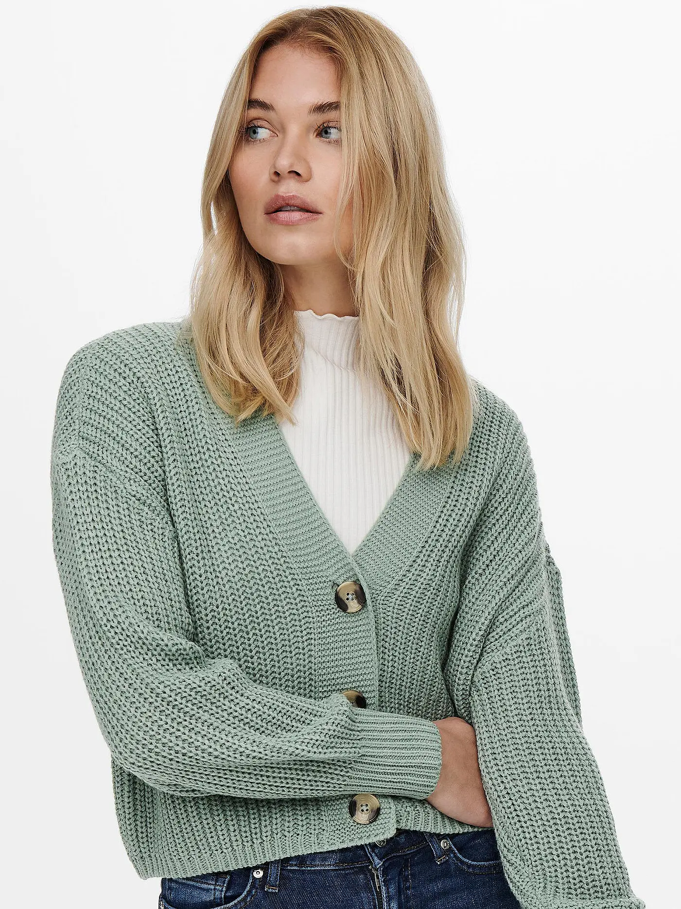 ONLY | Cardigan ONLCAROL | grau