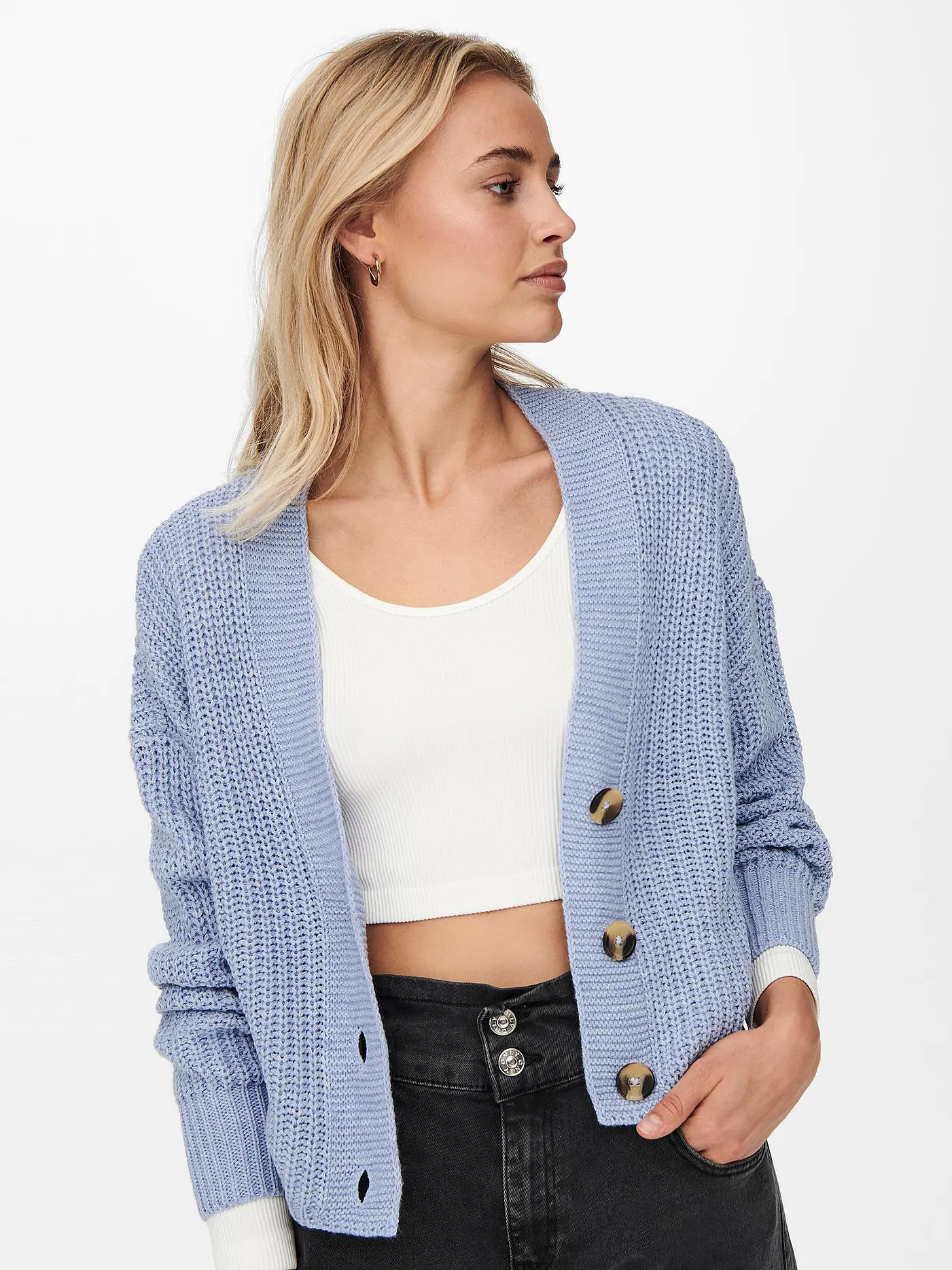 ONLY | Cardigan ONLCAROLSPRING | hellblau