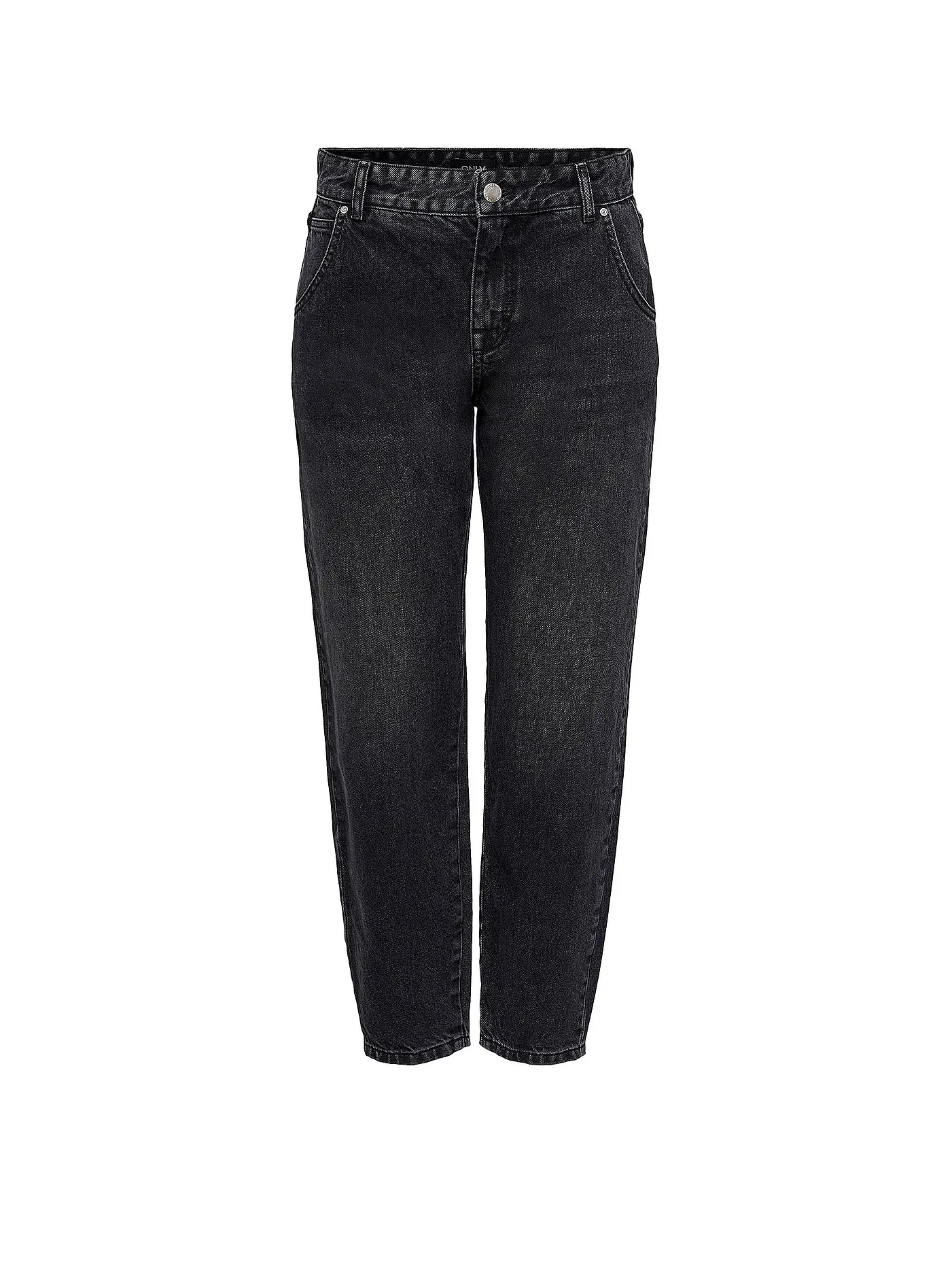 ONLY | Highwaist Jeans Balloon Fit 7/8 ONLTROY  | schwarz
