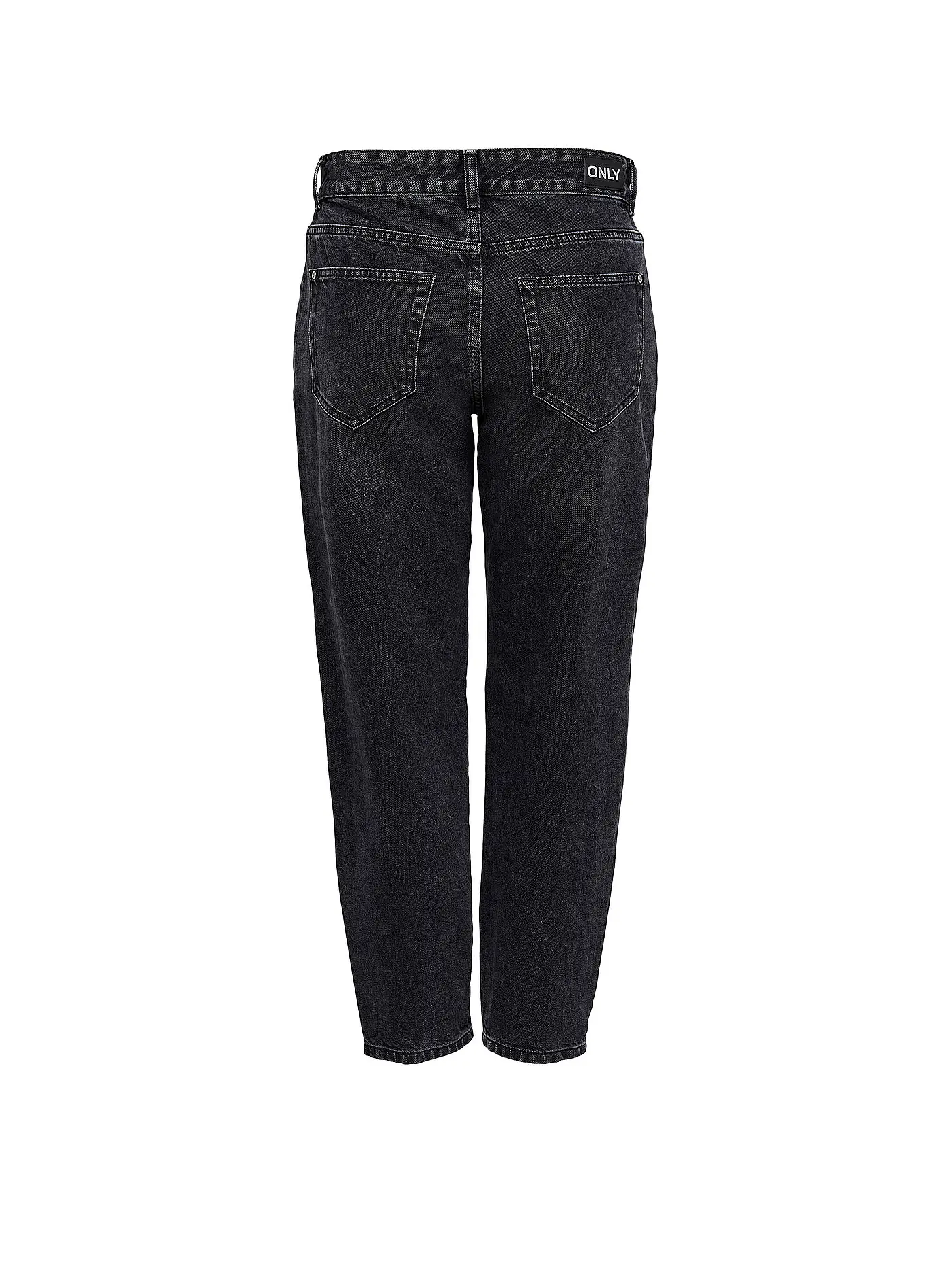 ONLY | Highwaist Jeans Balloon Fit 7/8 ONLTROY  | schwarz